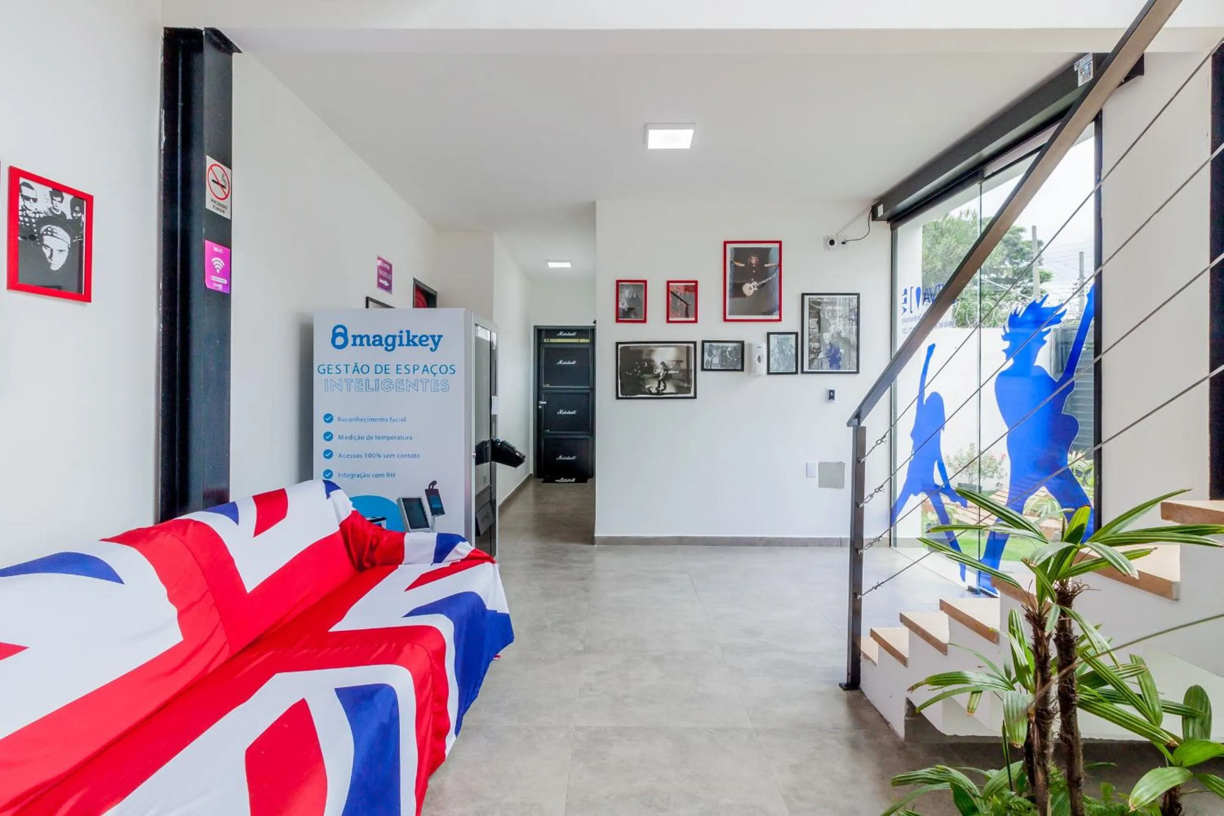 Lobby or reception in Blue Ocean Suites - Aeroporto Congonhas