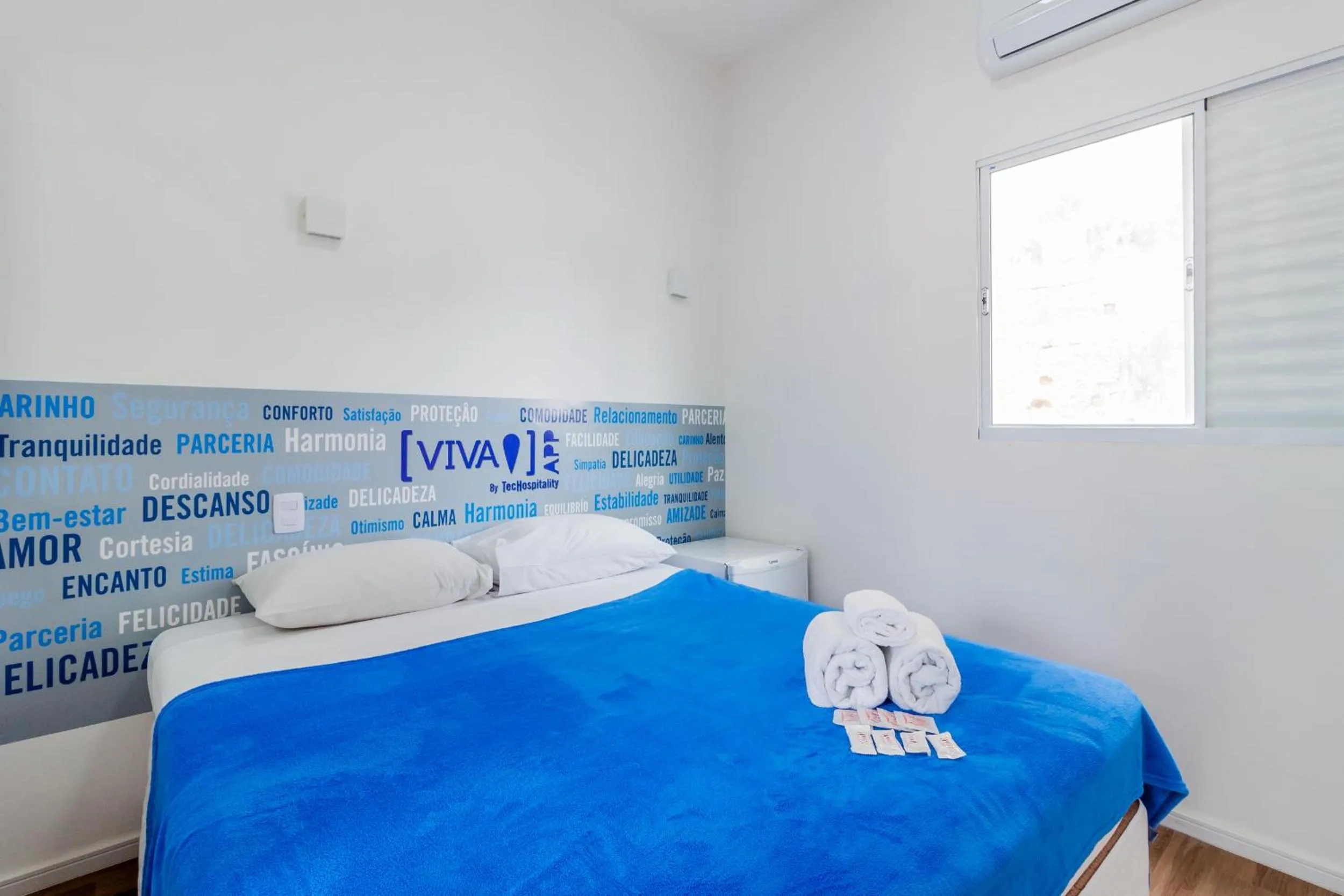 Bed in Blue Ocean Suites - Aeroporto Congonhas