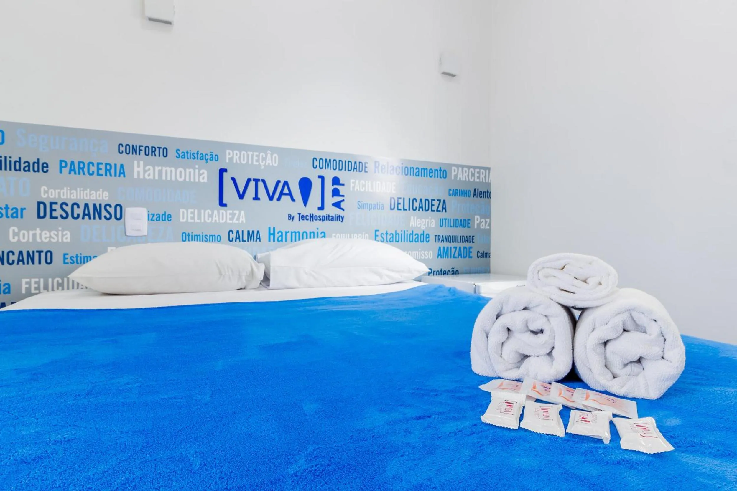 Bed in Blue Ocean Suites - Aeroporto Congonhas