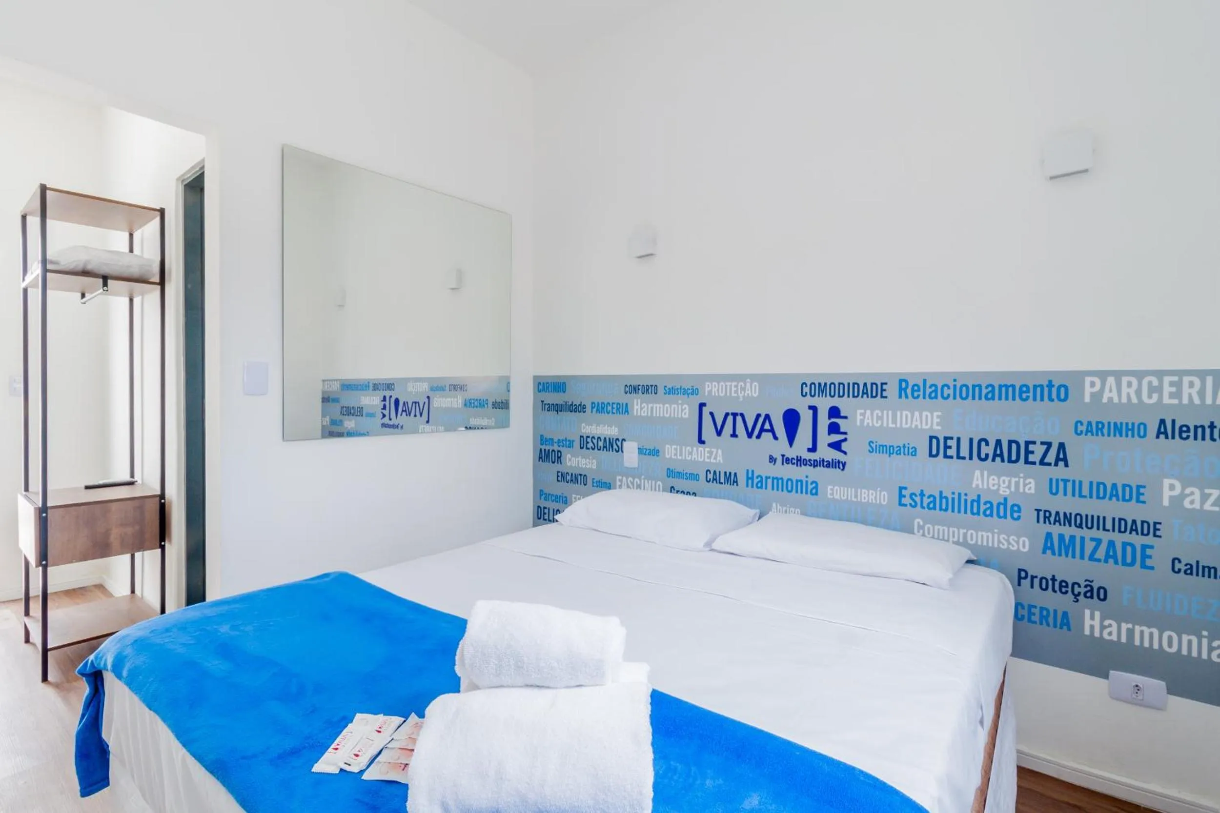 Bed in Blue Ocean Suites - Aeroporto Congonhas