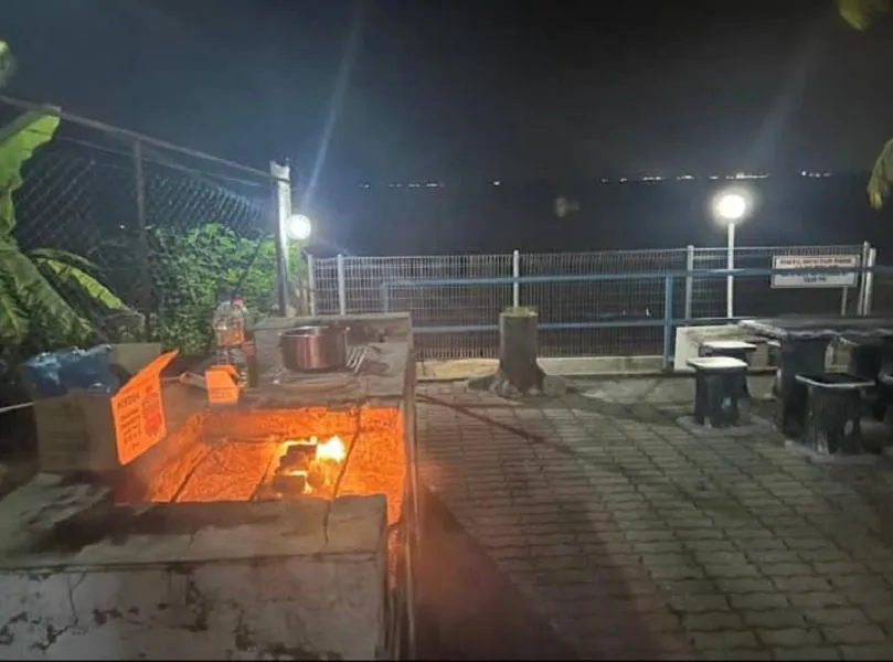 BBQ facilities in Seri Bulan Condo