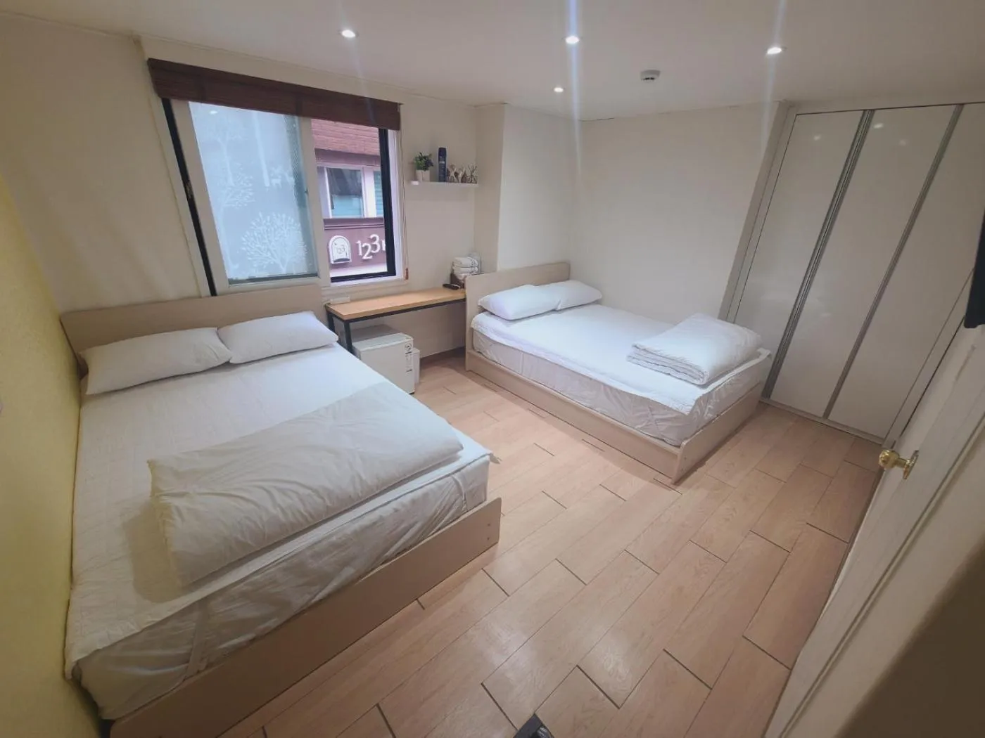 Bed in Moon Sun Guesthouse