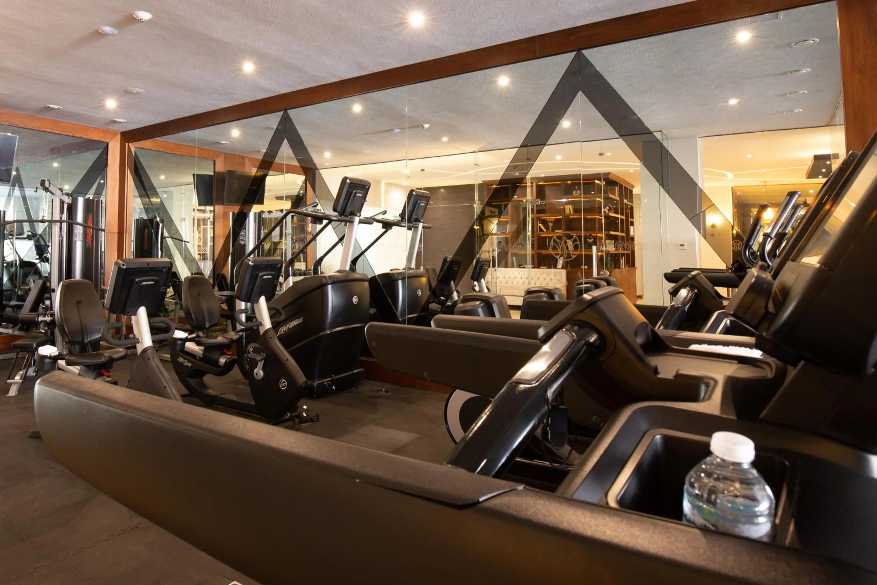 Fitness centre/facilities in HOTEL & SPA MANSION SOLIS by HOTSSON