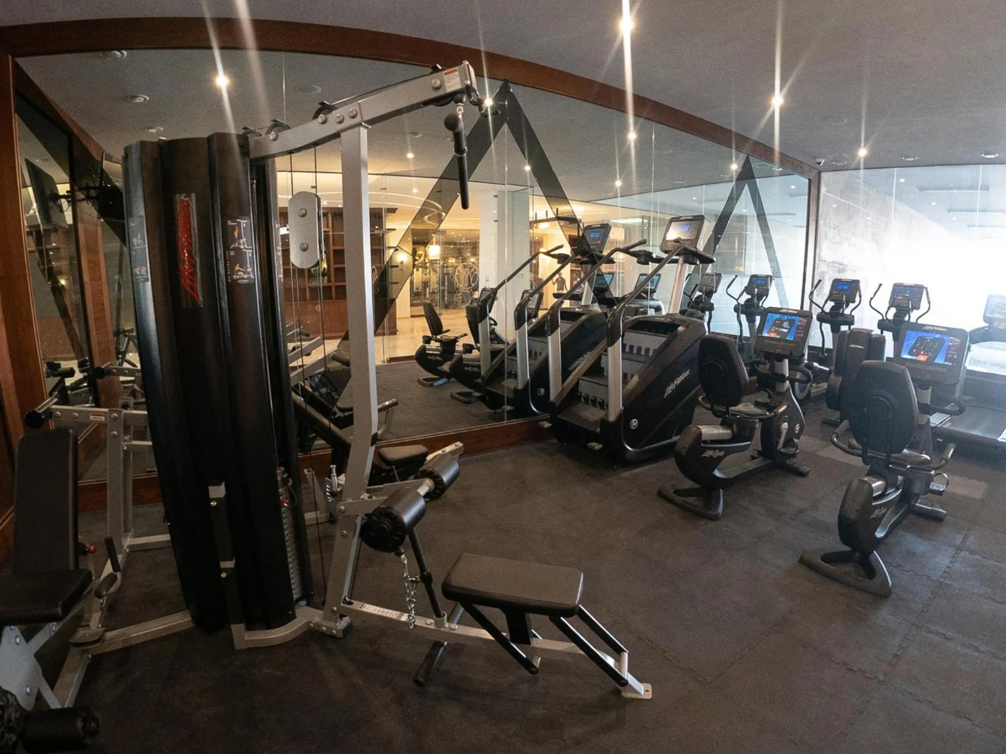 Fitness centre/facilities in HOTEL & SPA MANSION SOLIS by HOTSSON