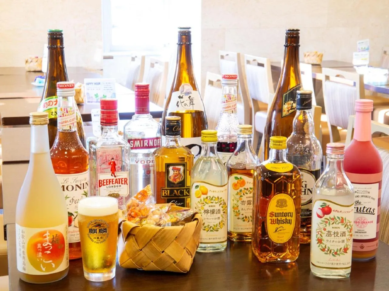 Alcoholic drinks in Kuretake-INN HAMANAKO