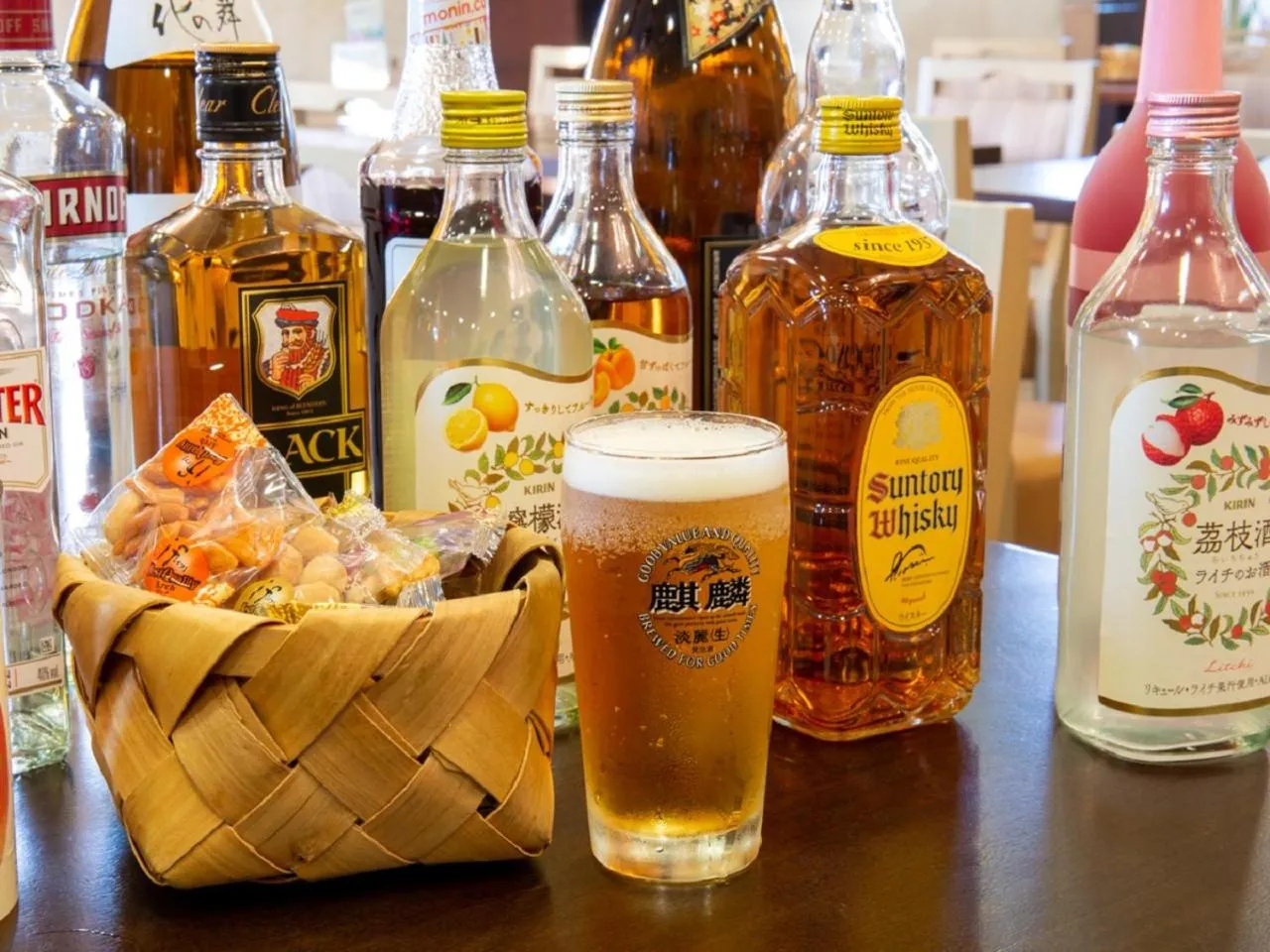 Alcoholic drinks in Kuretake-INN HAMANAKO