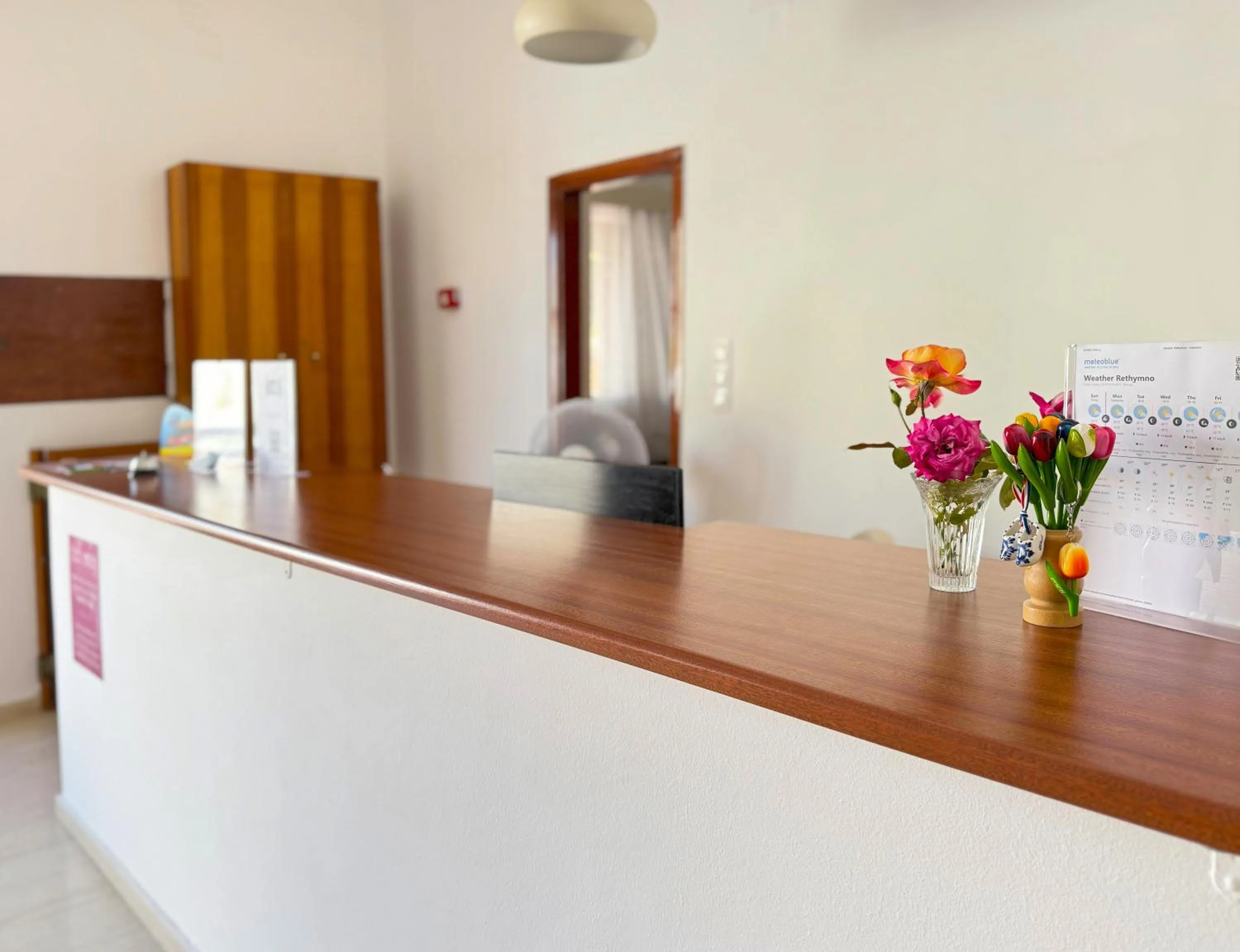 Lobby or reception in Domenica Apartments