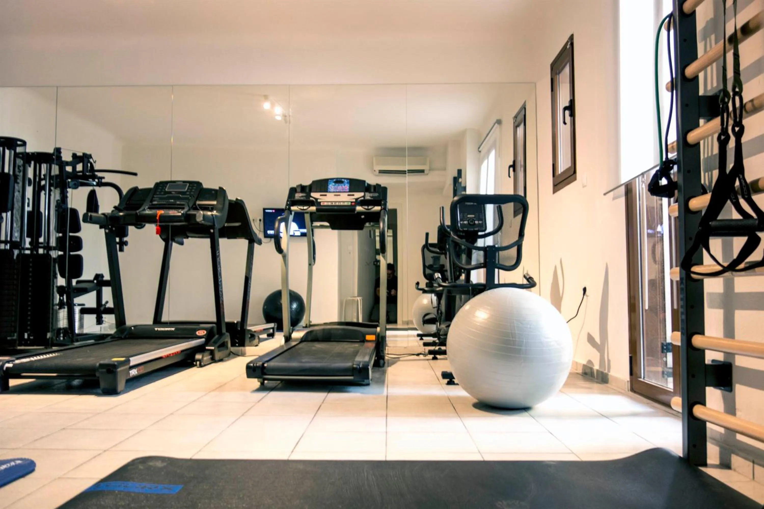 Fitness centre/facilities in Domenica Apartments