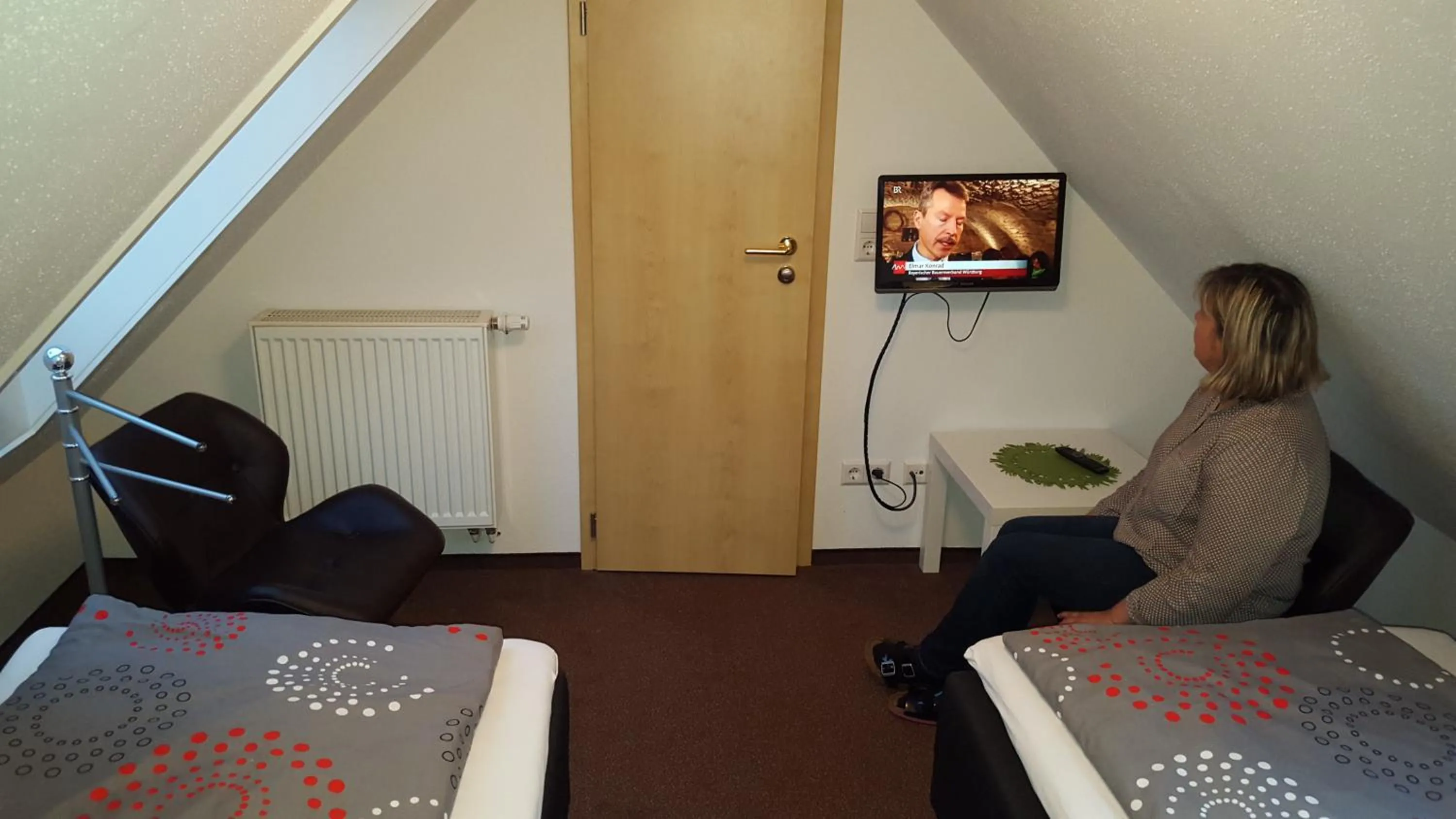 Bed in Ankes Wohlfühlpension