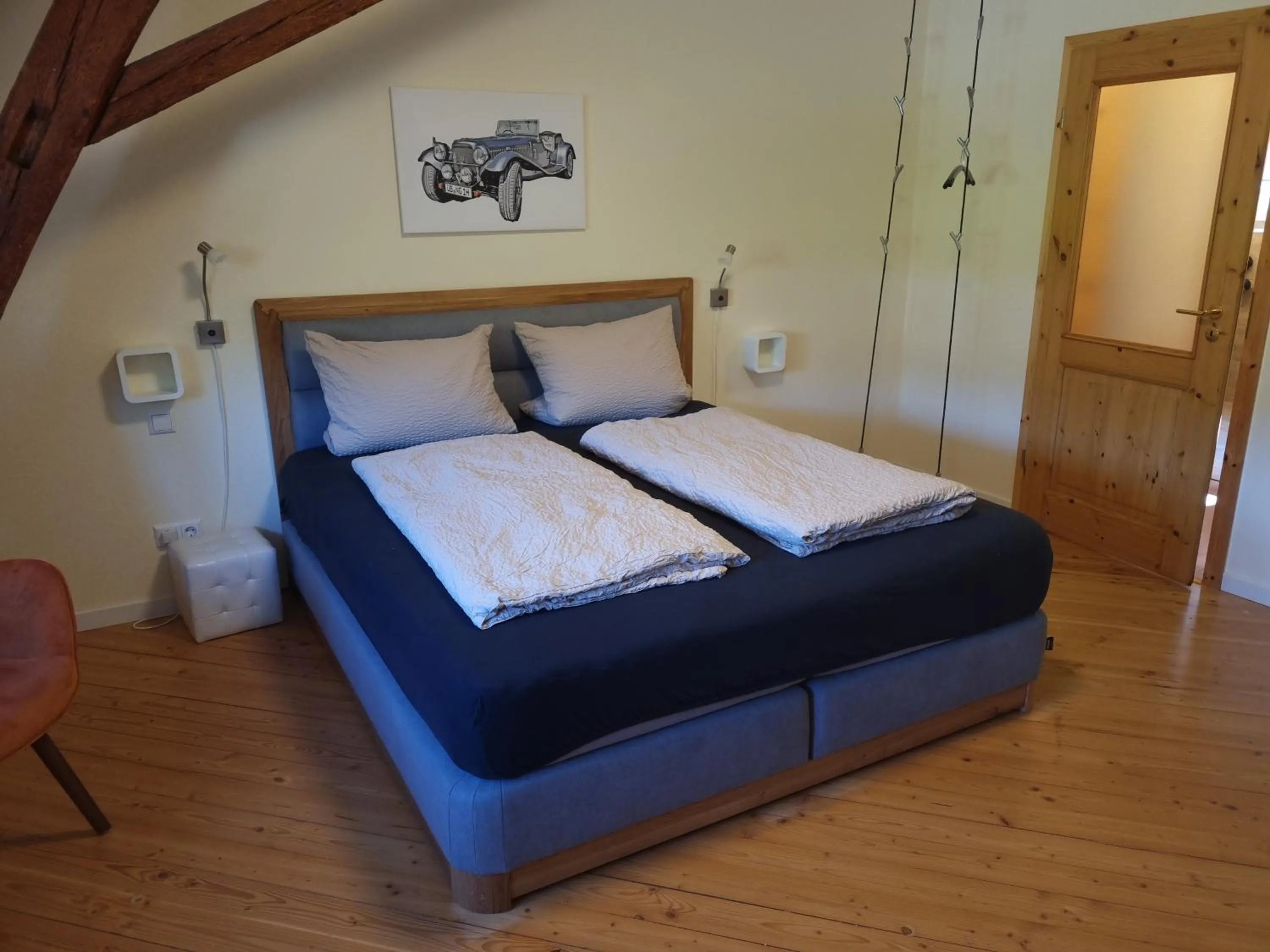 Bed in Ankes Wohlfühlpension