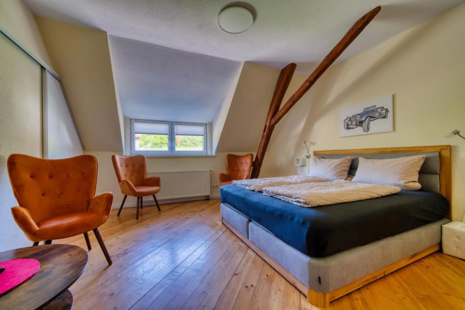 Bed in Ankes Wohlfühlpension