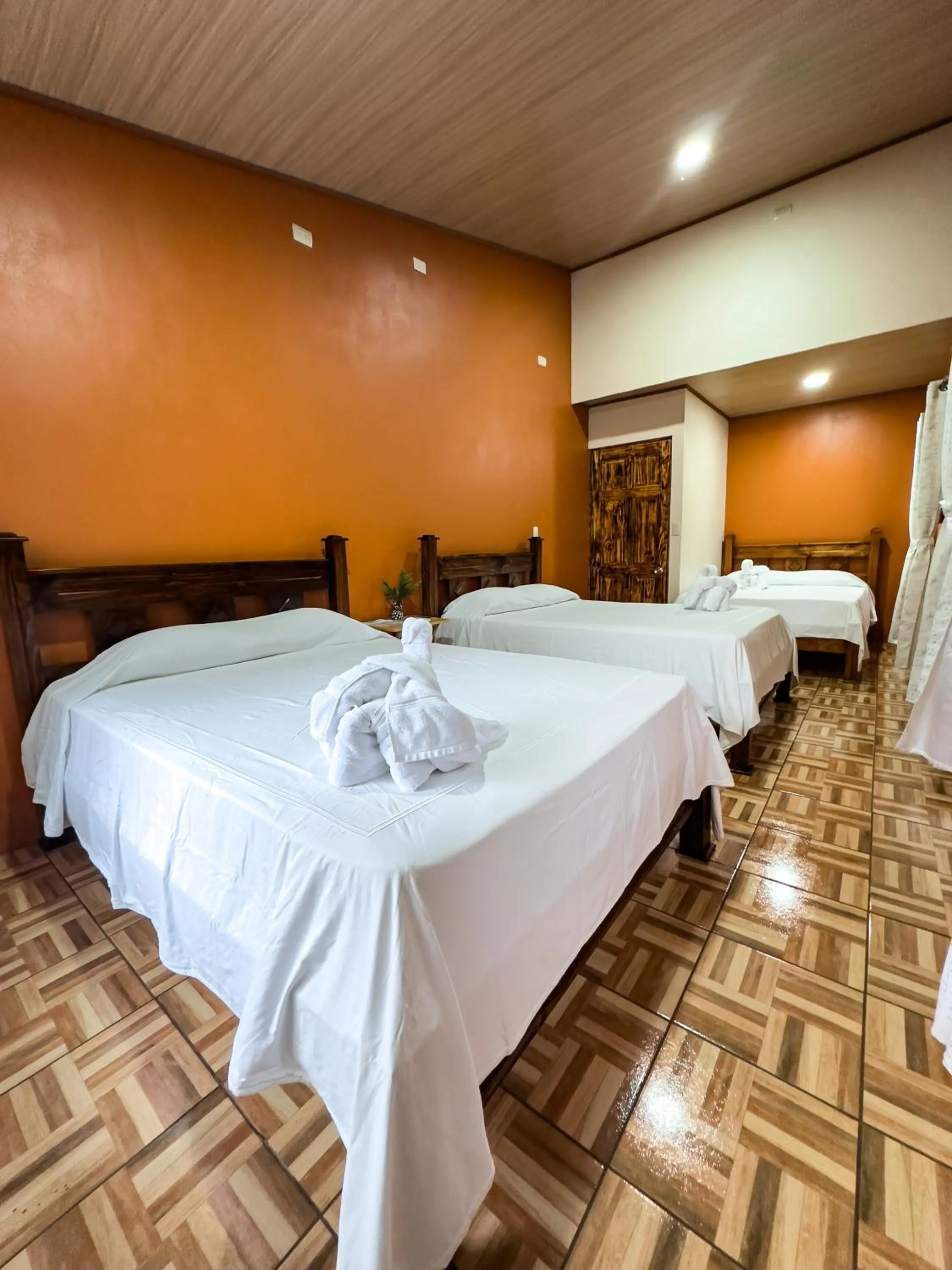 Bed in Cabañas Río Escondido en La Fortuna