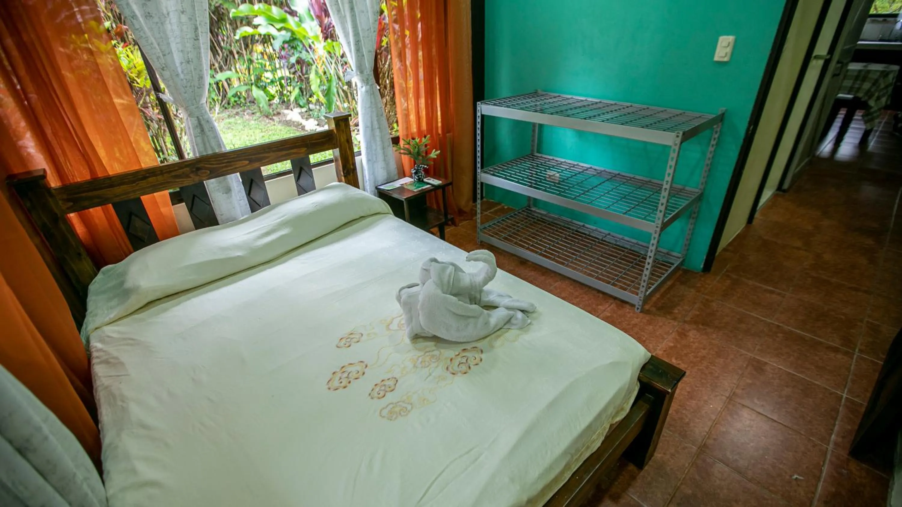 Bed in Cabañas Río Escondido en La Fortuna