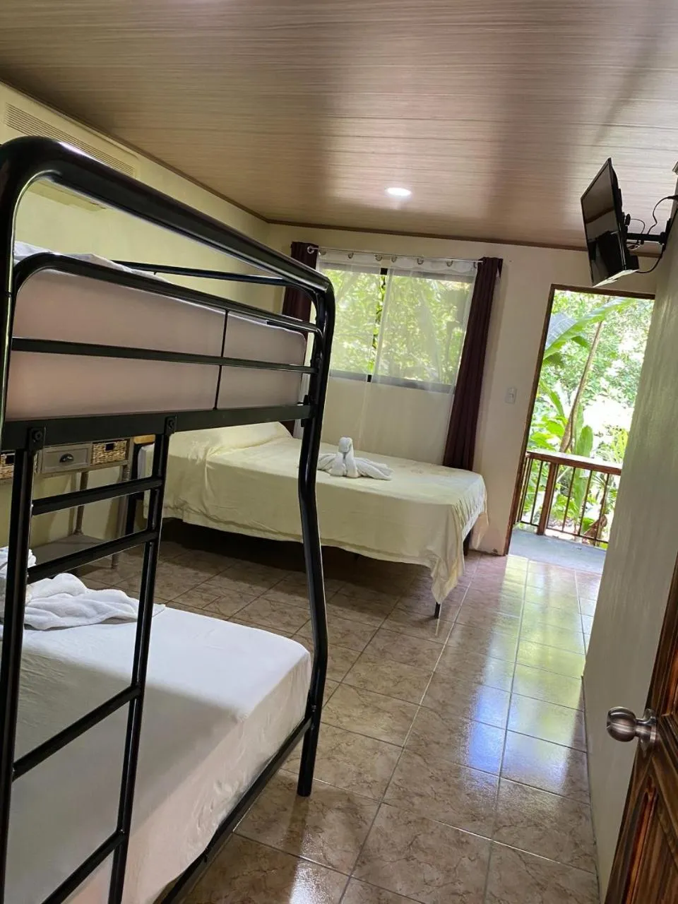 Bed in Cabañas Río Escondido en La Fortuna