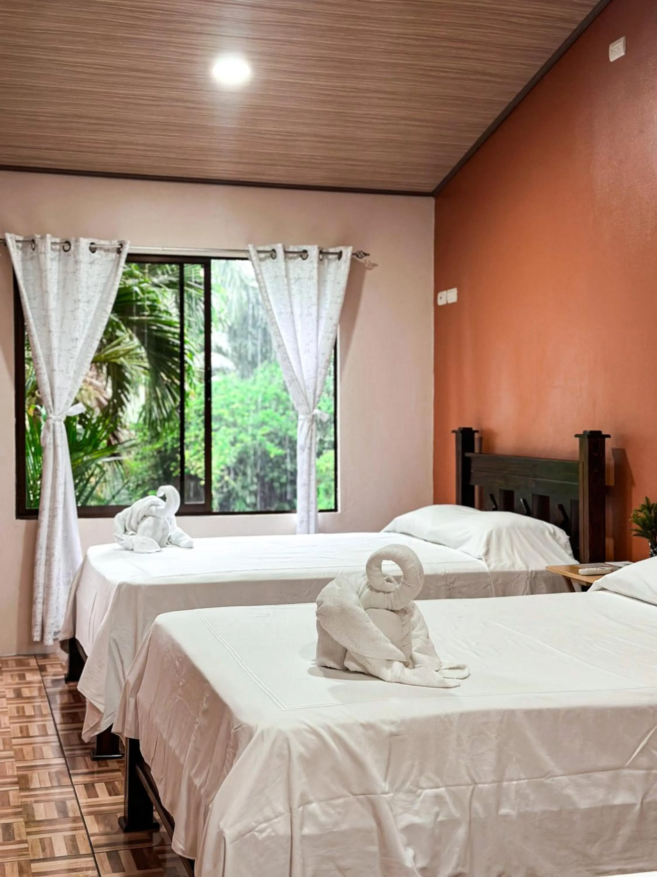 Bed in Cabañas Río Escondido en La Fortuna