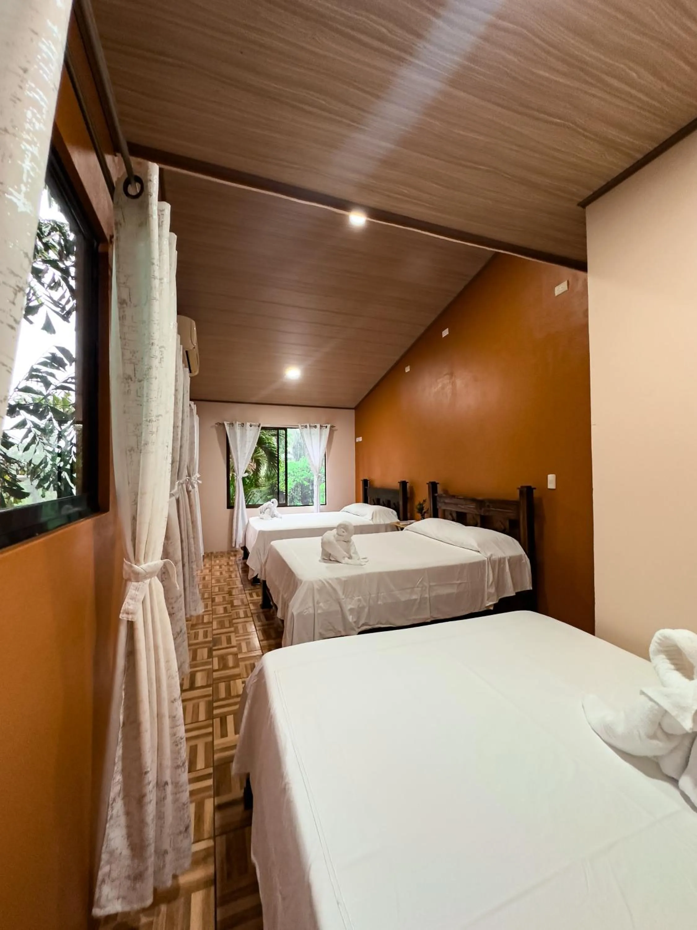 Bed in Cabañas Río Escondido en La Fortuna