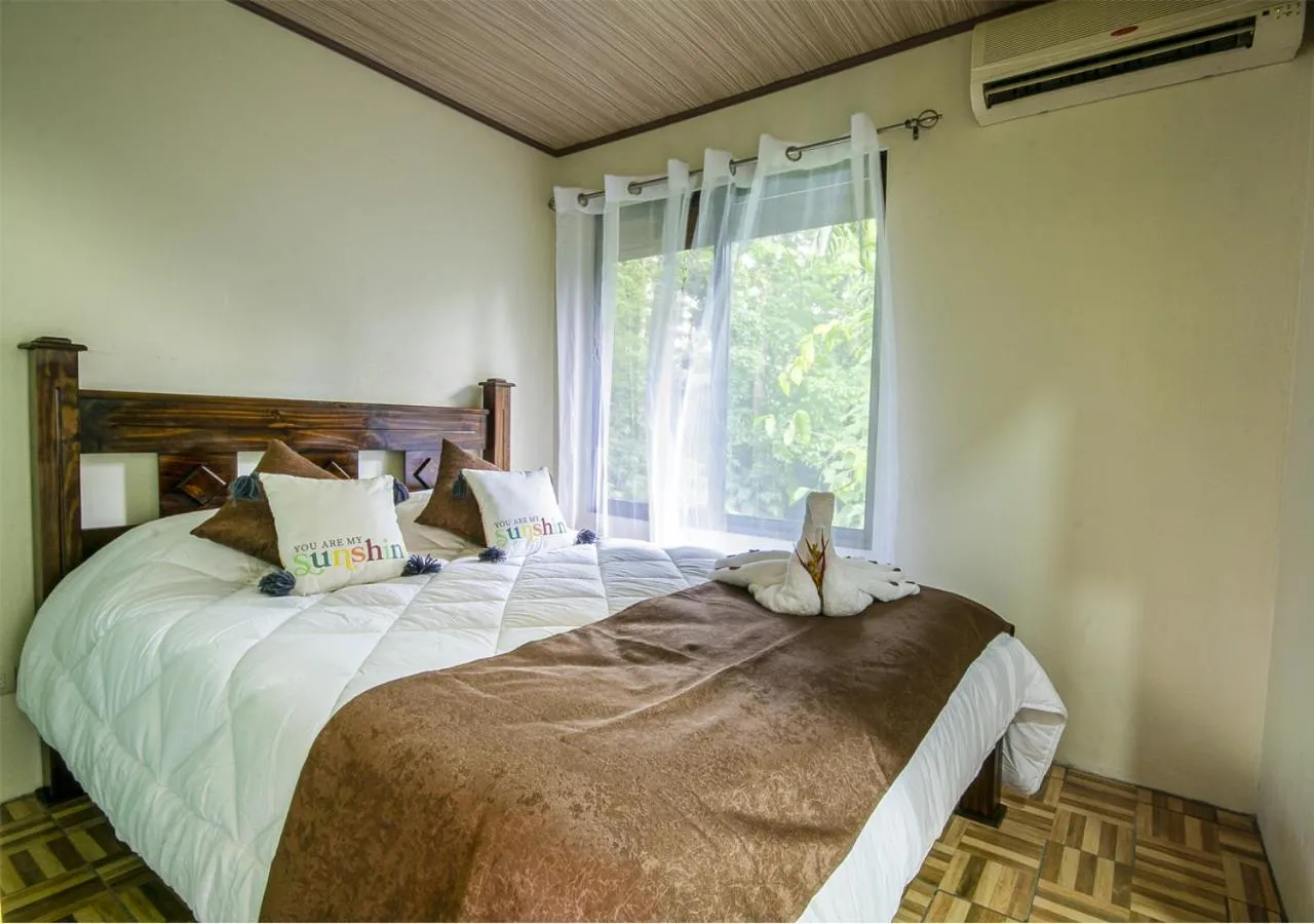 Bed in Cabañas Río Escondido en La Fortuna