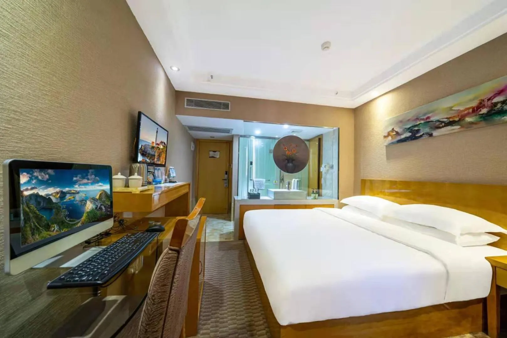 Bed in Slowcom┃Yuebei Hotel （Guangzhou Provincial Government)