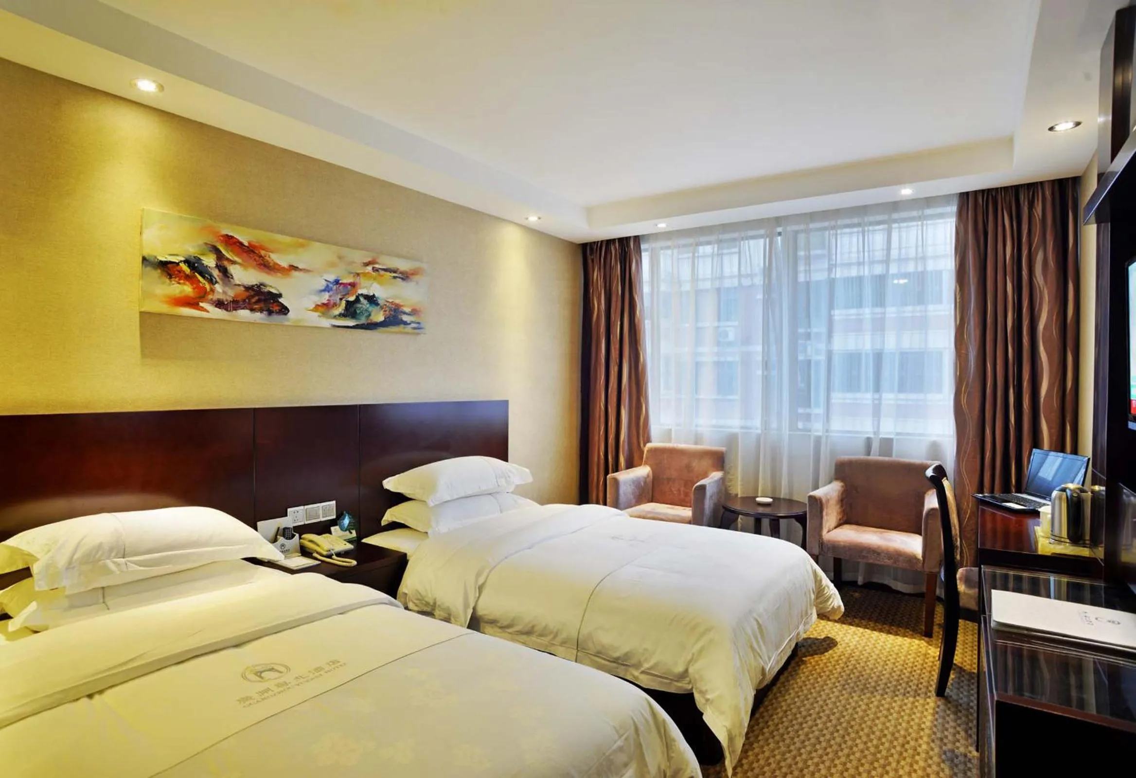 Bed in Slowcom┃Yuebei Hotel （Guangzhou Provincial Government)