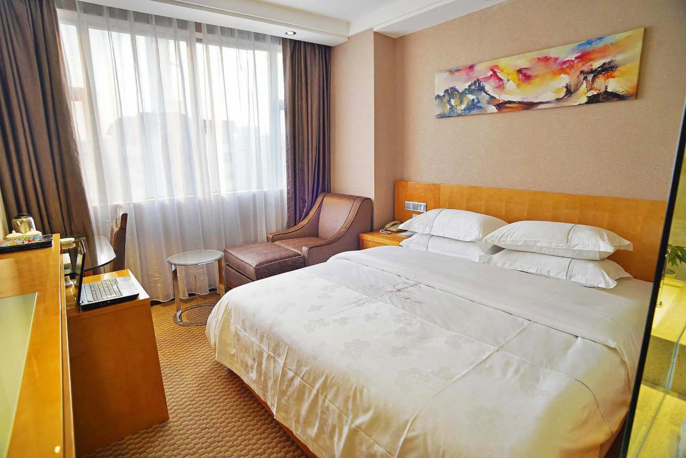 Bed in Slowcom┃Yuebei Hotel （Guangzhou Provincial Government)