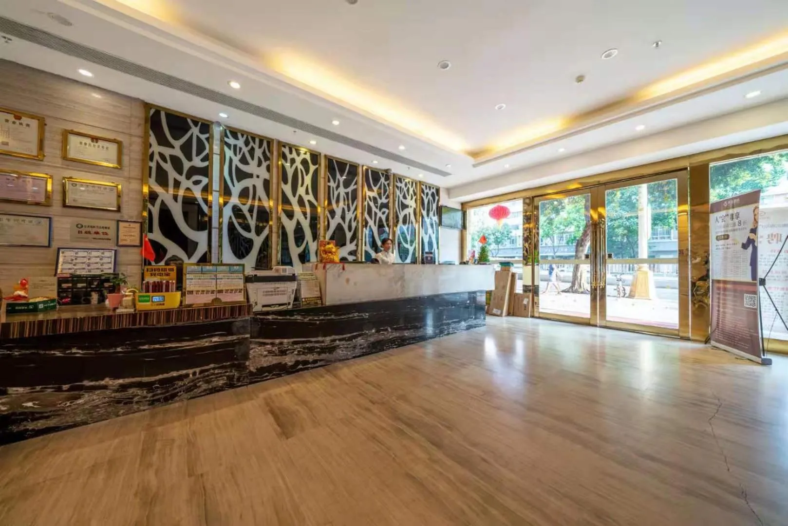 Lobby or reception in Slowcom┃Yuebei Hotel （Guangzhou Provincial Government)