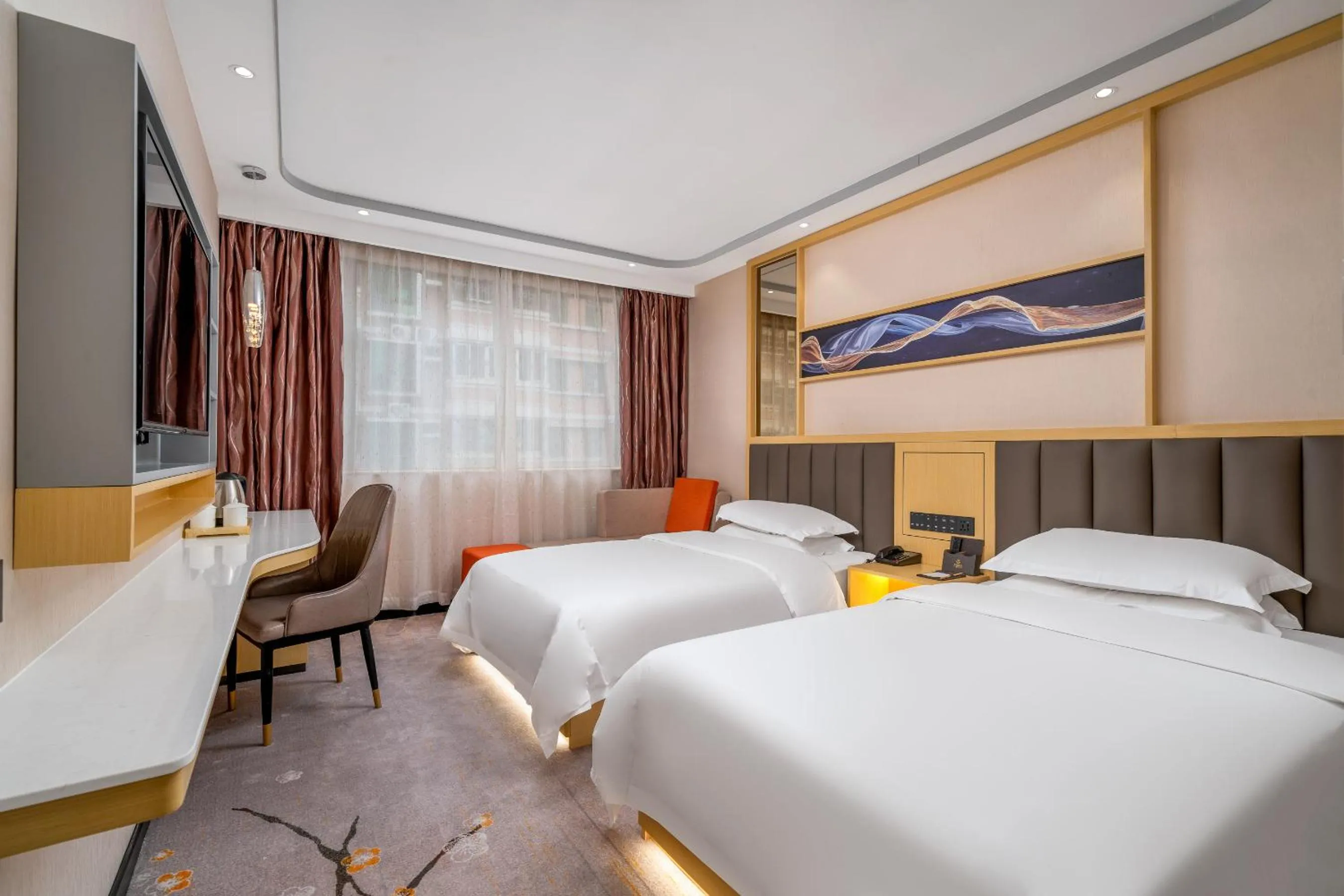 Bed in Slowcom┃Yuebei Hotel （Guangzhou Provincial Government)