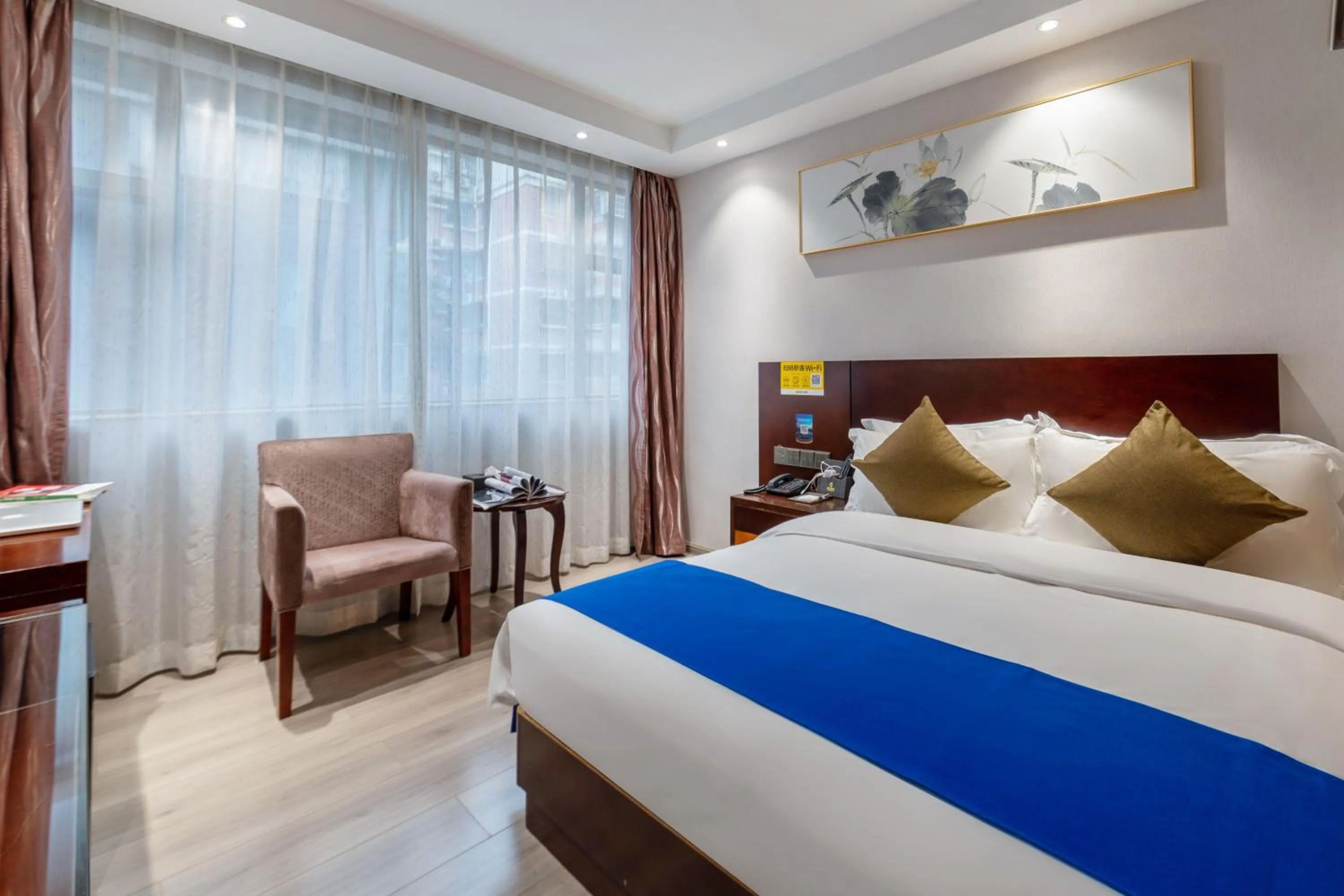 Bed in Slowcom┃Yuebei Hotel （Guangzhou Provincial Government)