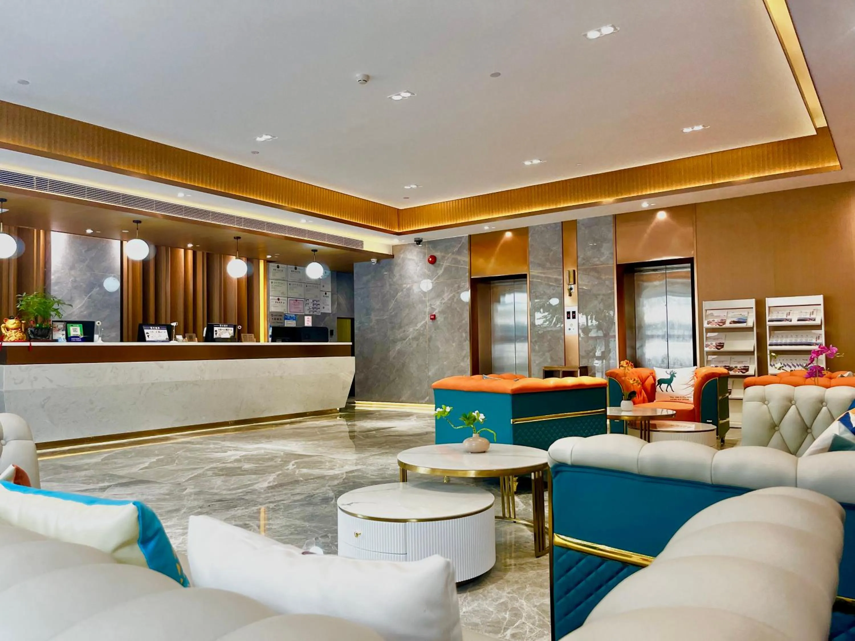 Living room in Slowcom┃Yuebei Hotel （Guangzhou Provincial Government)