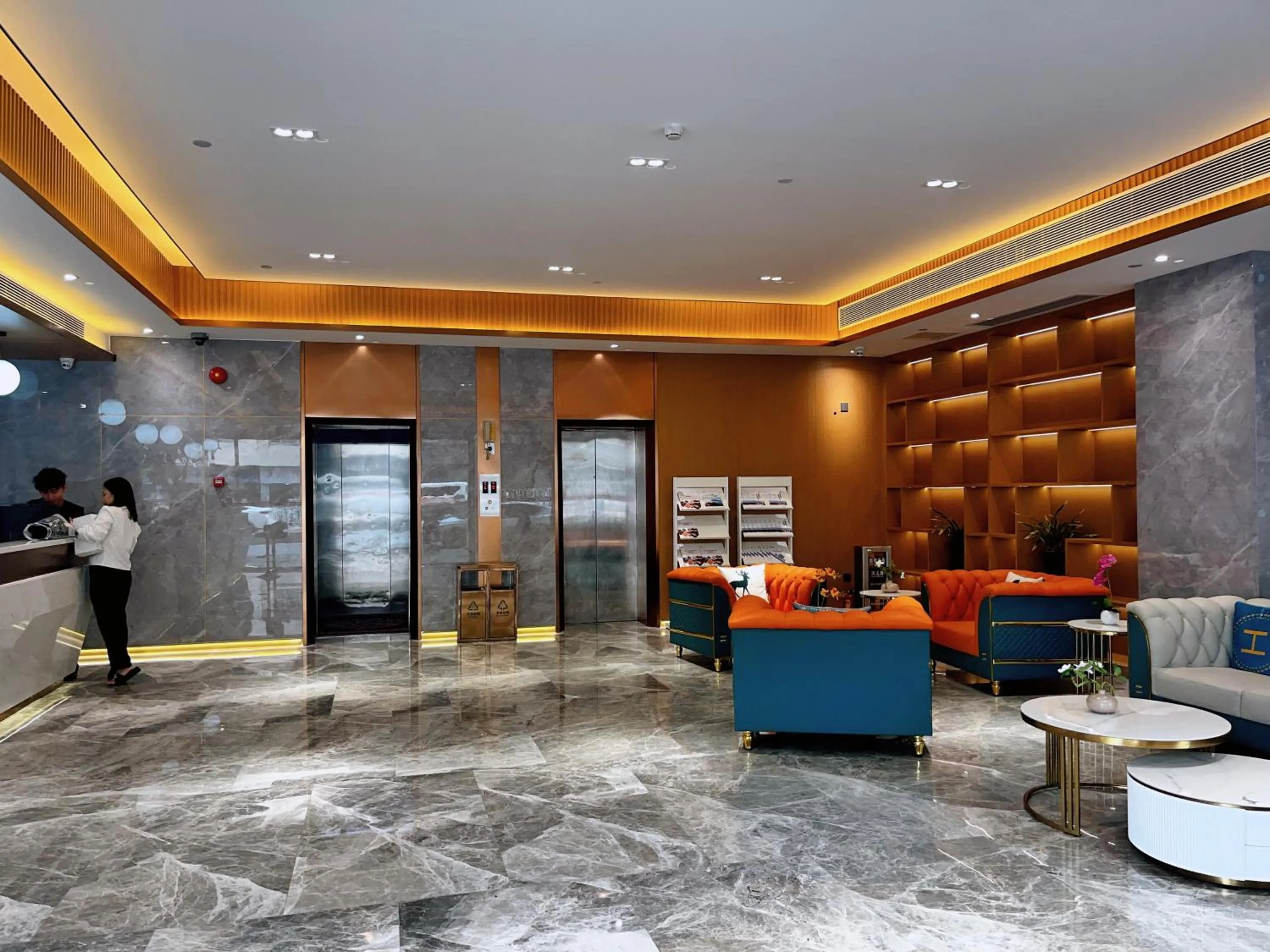 Living room in Slowcom┃Yuebei Hotel （Guangzhou Provincial Government)
