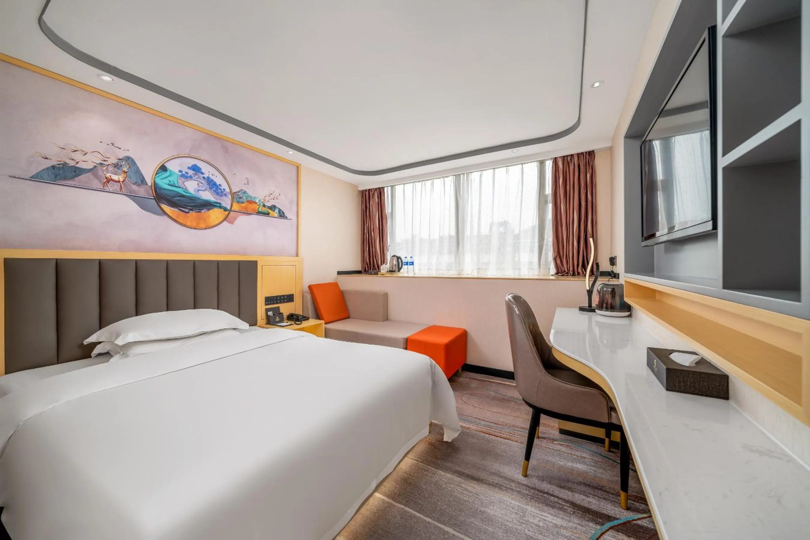 Bed in Slowcom┃Yuebei Hotel （Guangzhou Provincial Government)