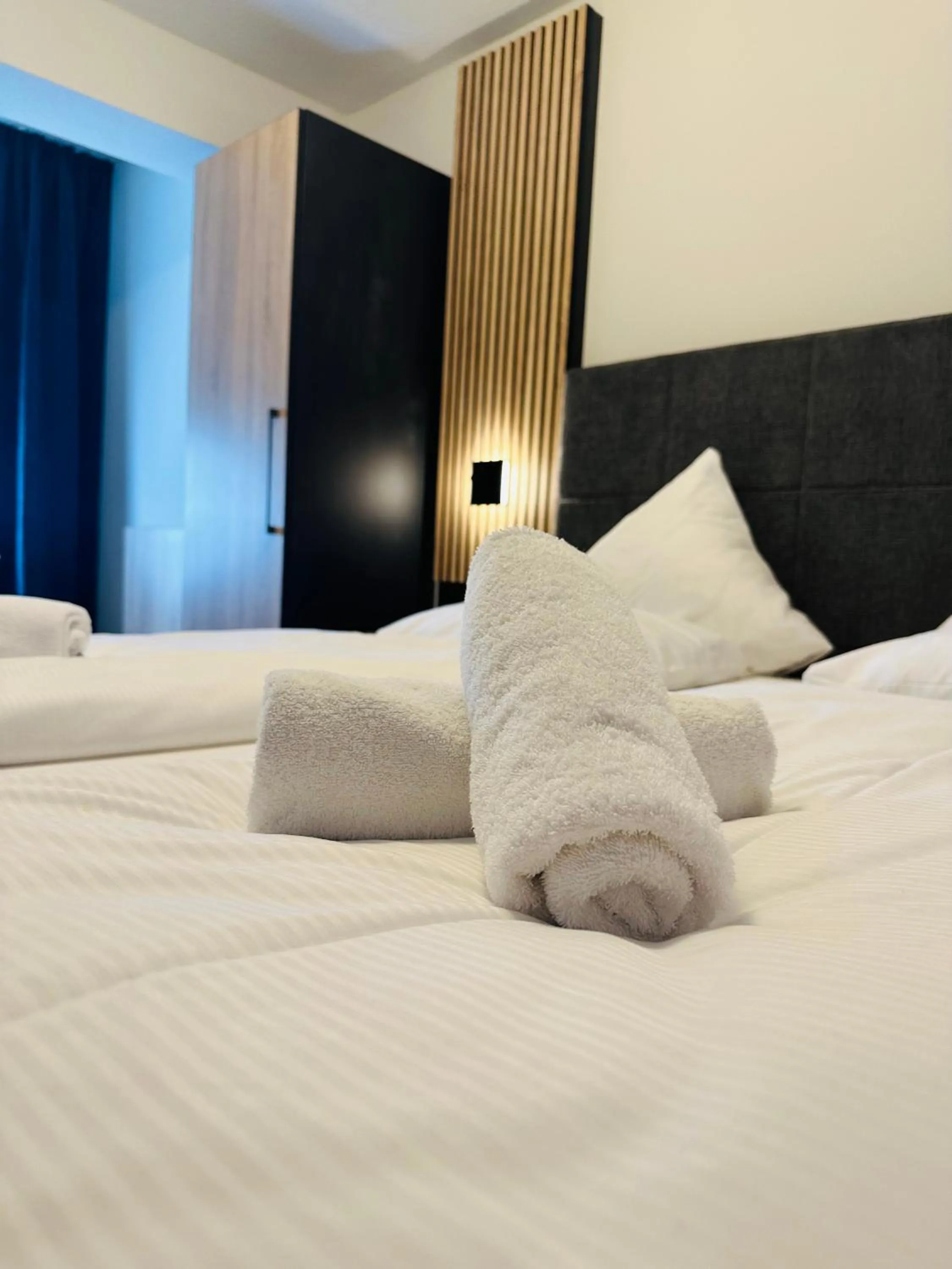 Bed in Hotel Stadt Emmerich