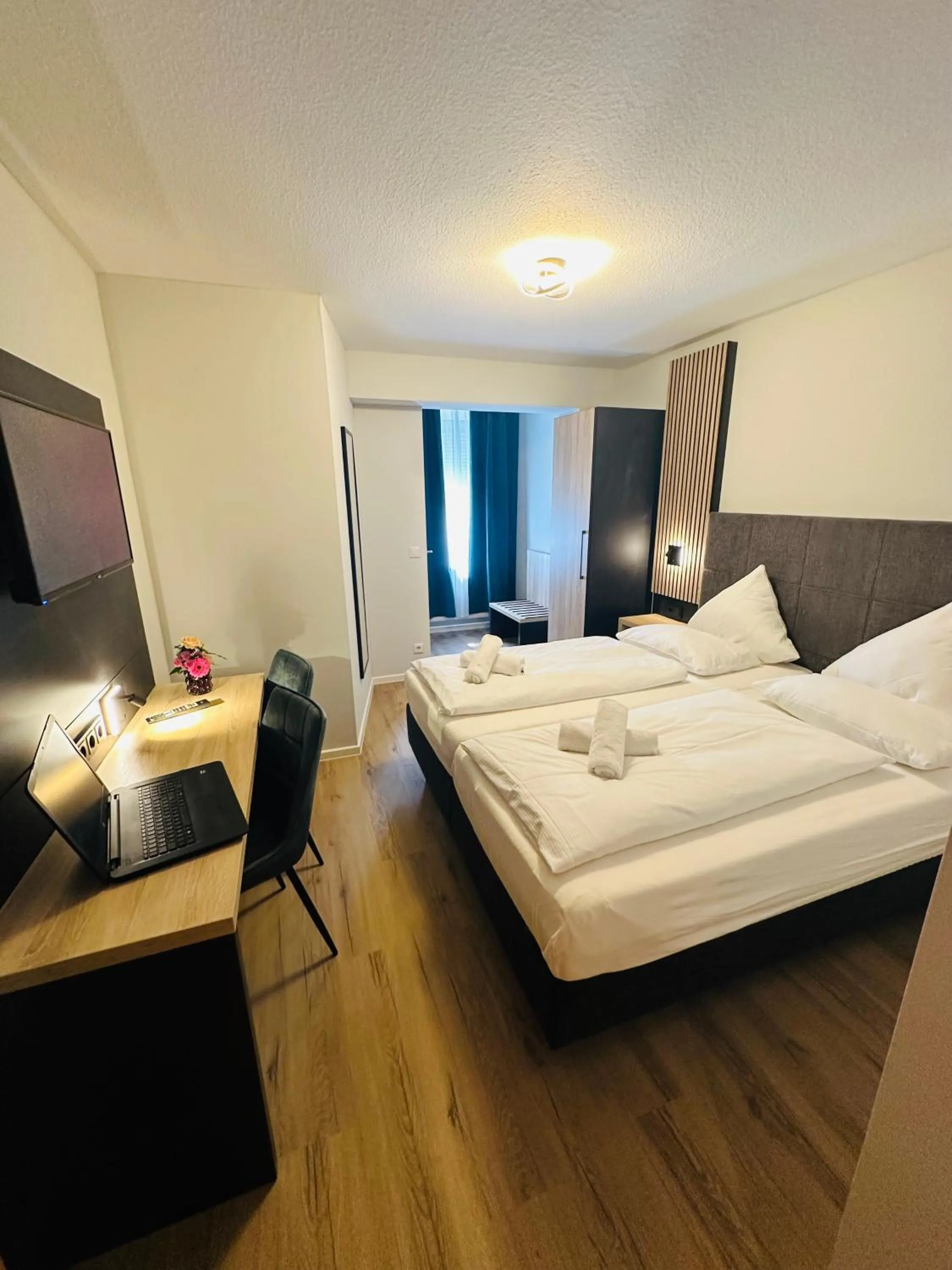 Bed in Hotel Stadt Emmerich