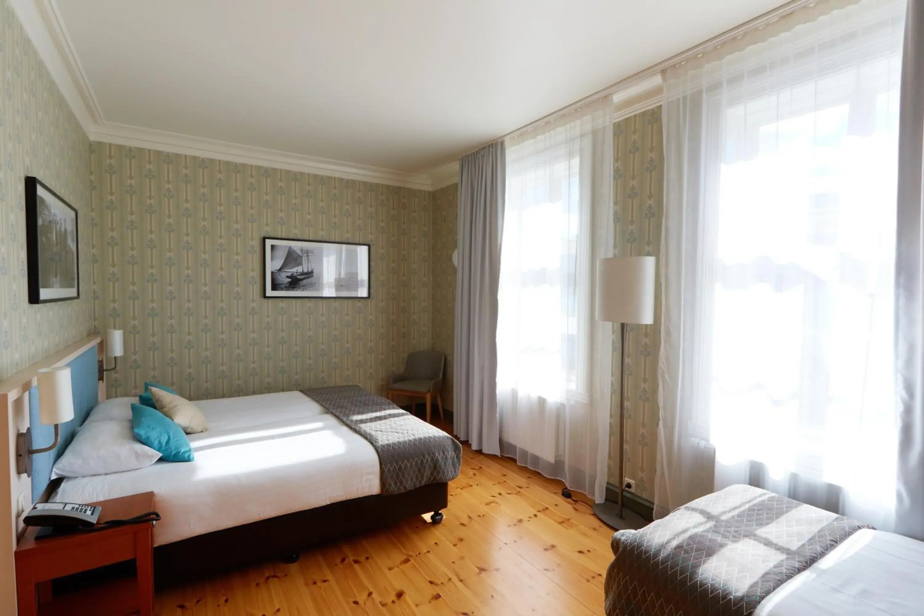 Bed in Fosshotel Eastfjords Bed in Fosshotel Eastfjords