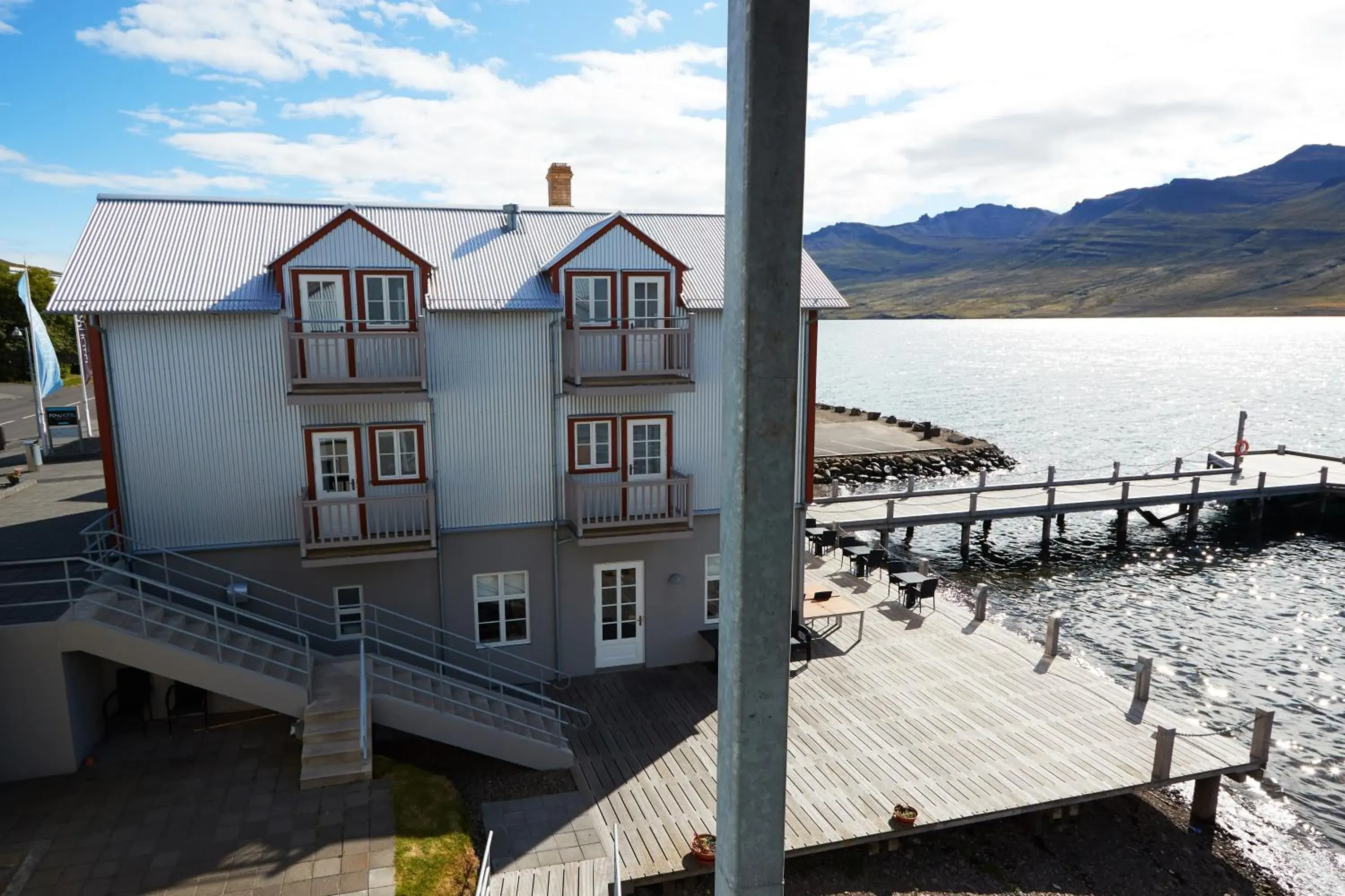 Facade/entrance in Fosshotel Eastfjords Facade/entrance in Fosshotel Eastfjords
