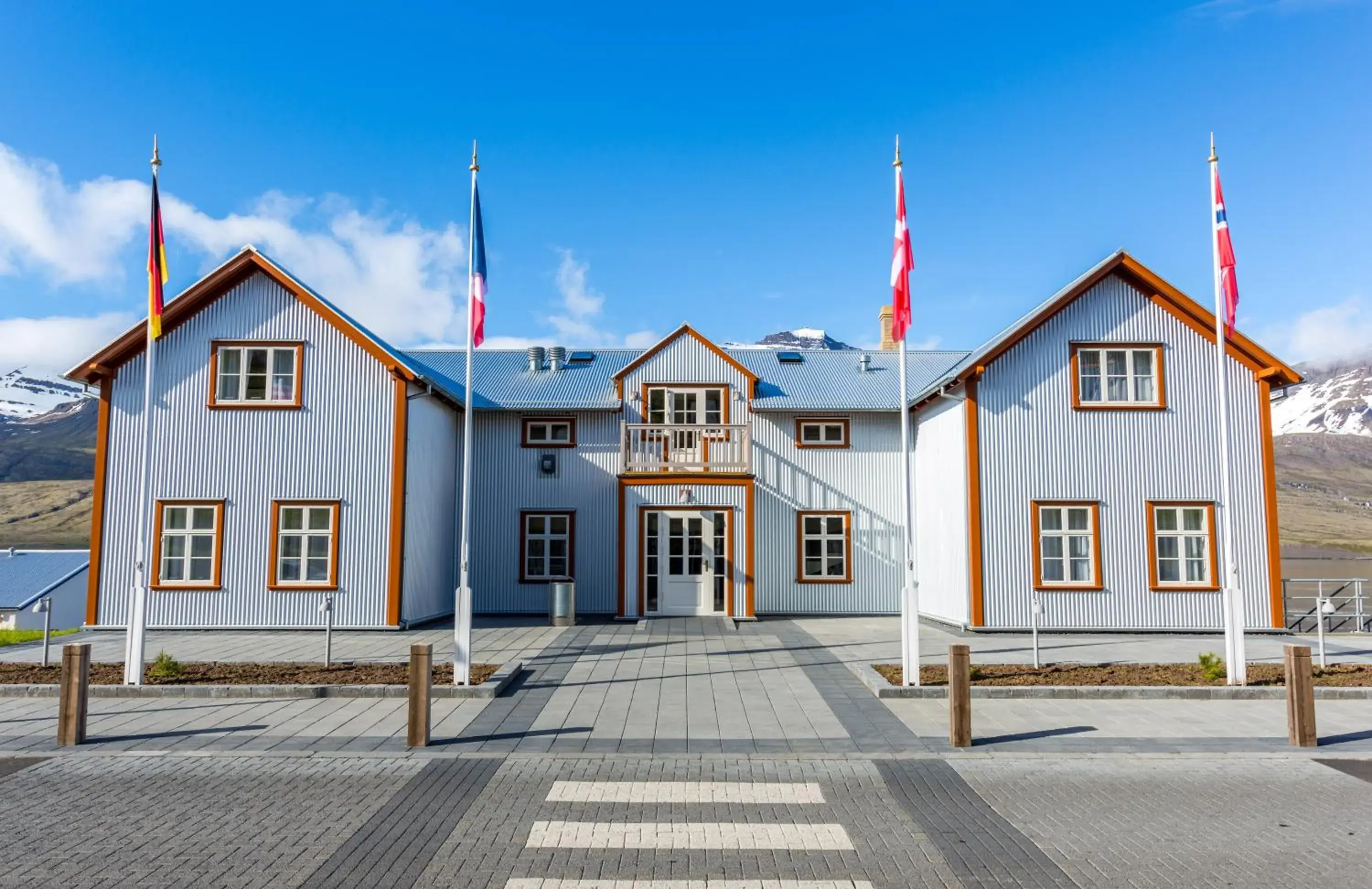 Facade/entrance in Fosshotel Eastfjords Facade/entrance in Fosshotel Eastfjords