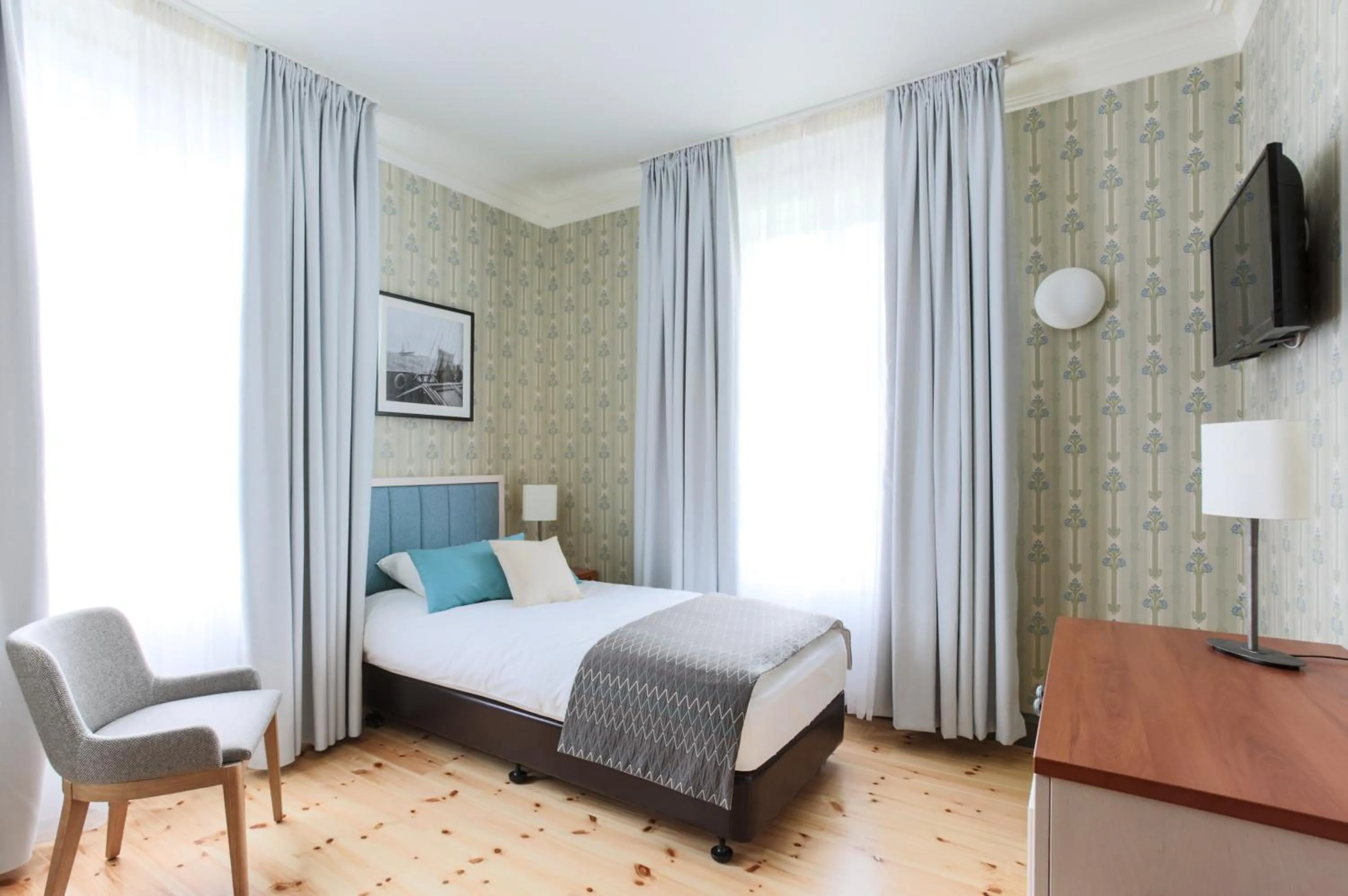 Bedroom, Bed in Fosshotel Eastfjords