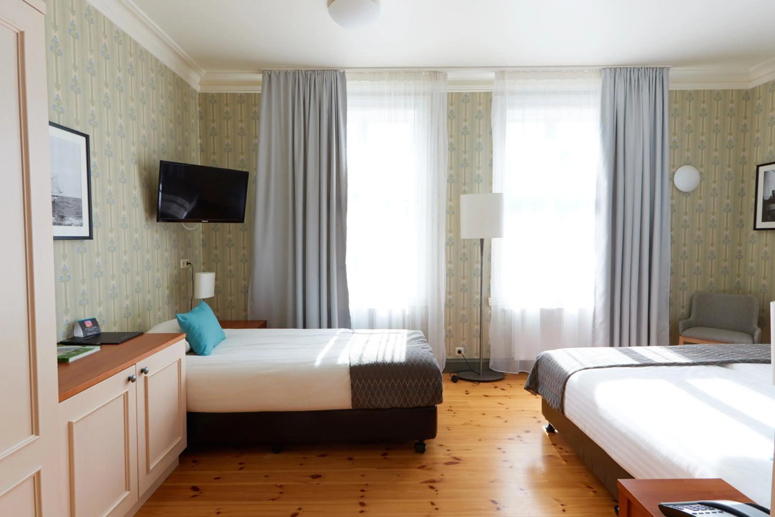 Photo of the whole room, Bed in Fosshotel Eastfjords