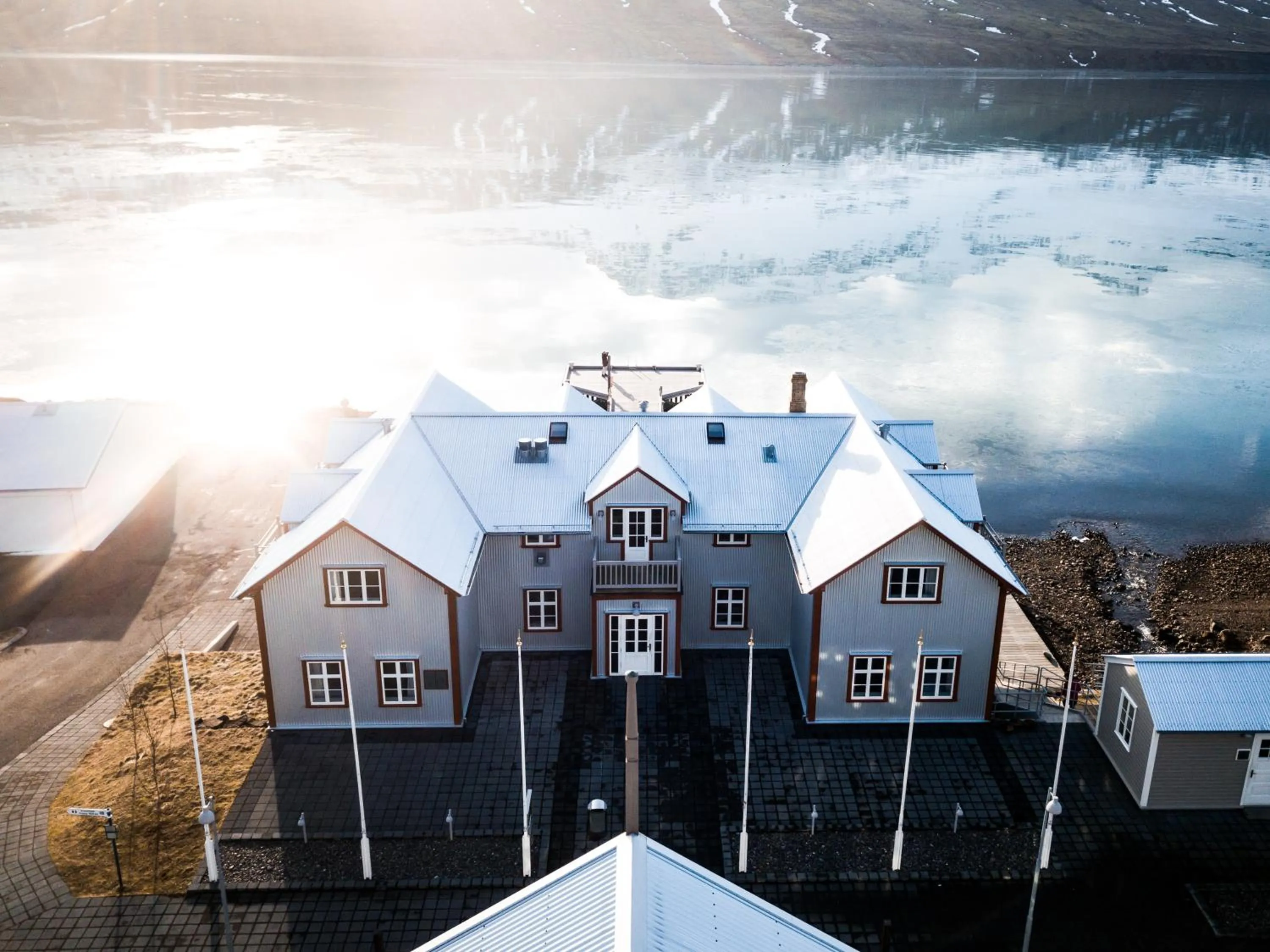 Property building in Fosshotel Eastfjords