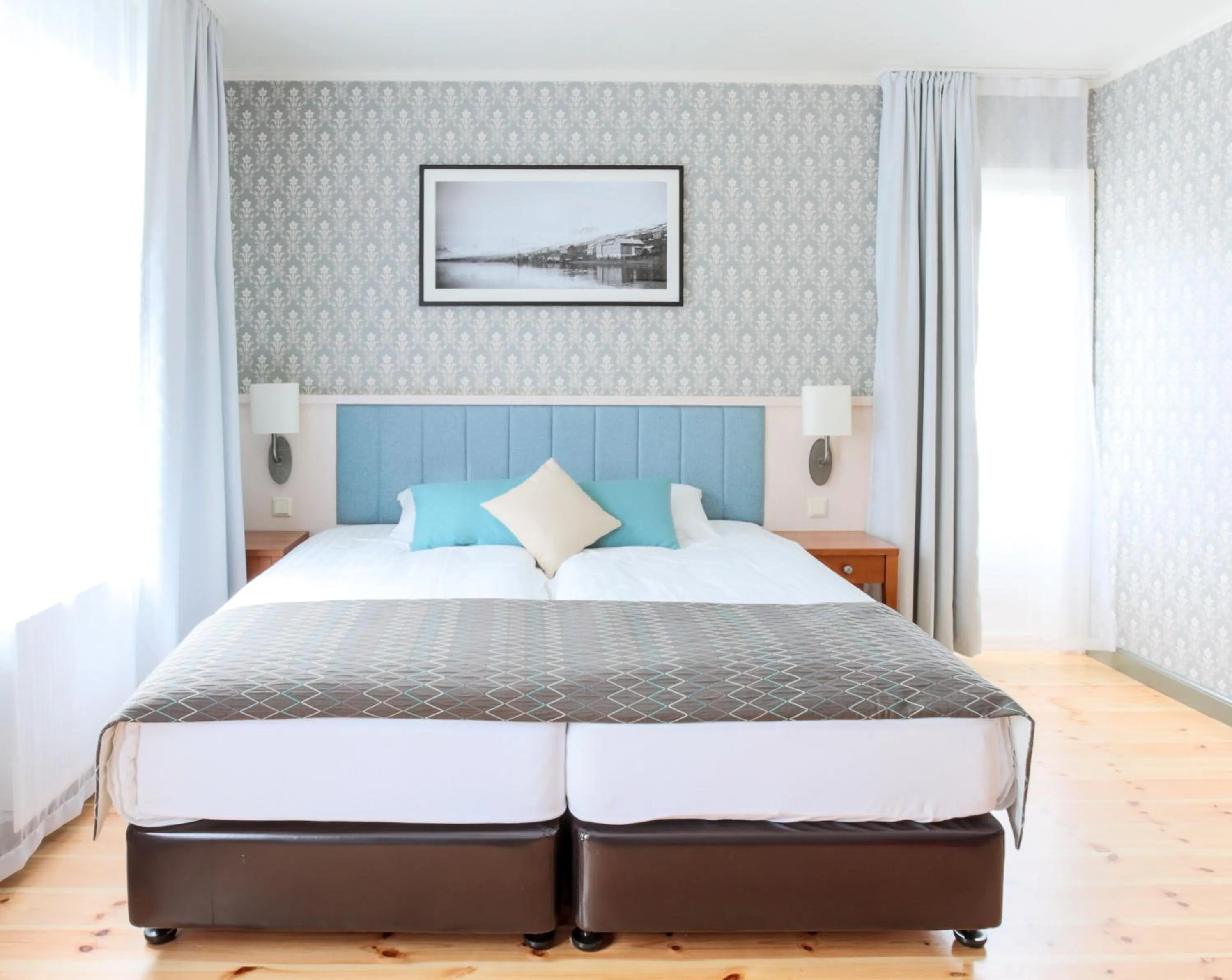 Bedroom, Bed in Fosshotel Eastfjords