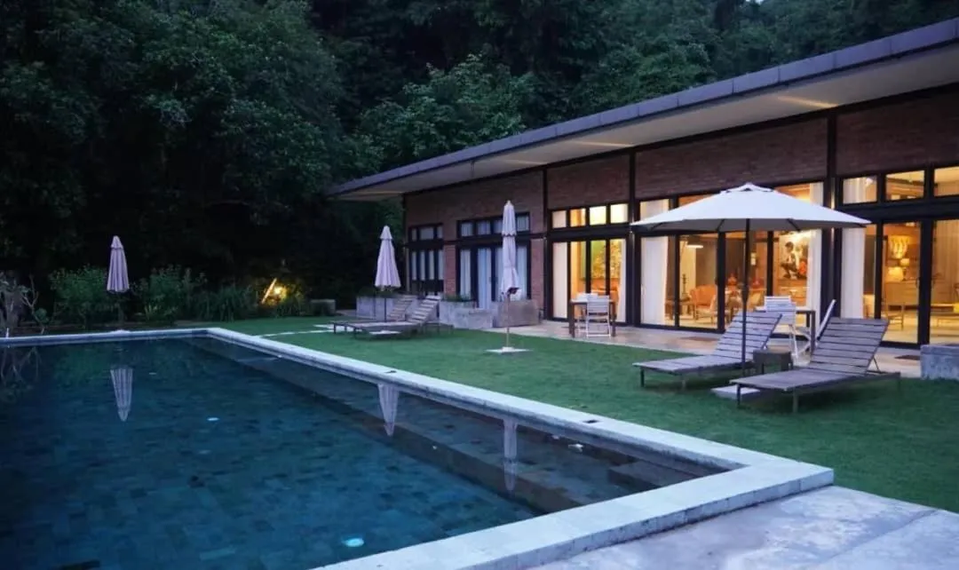 Swimming pool in S`ekar Pinang Langkawi