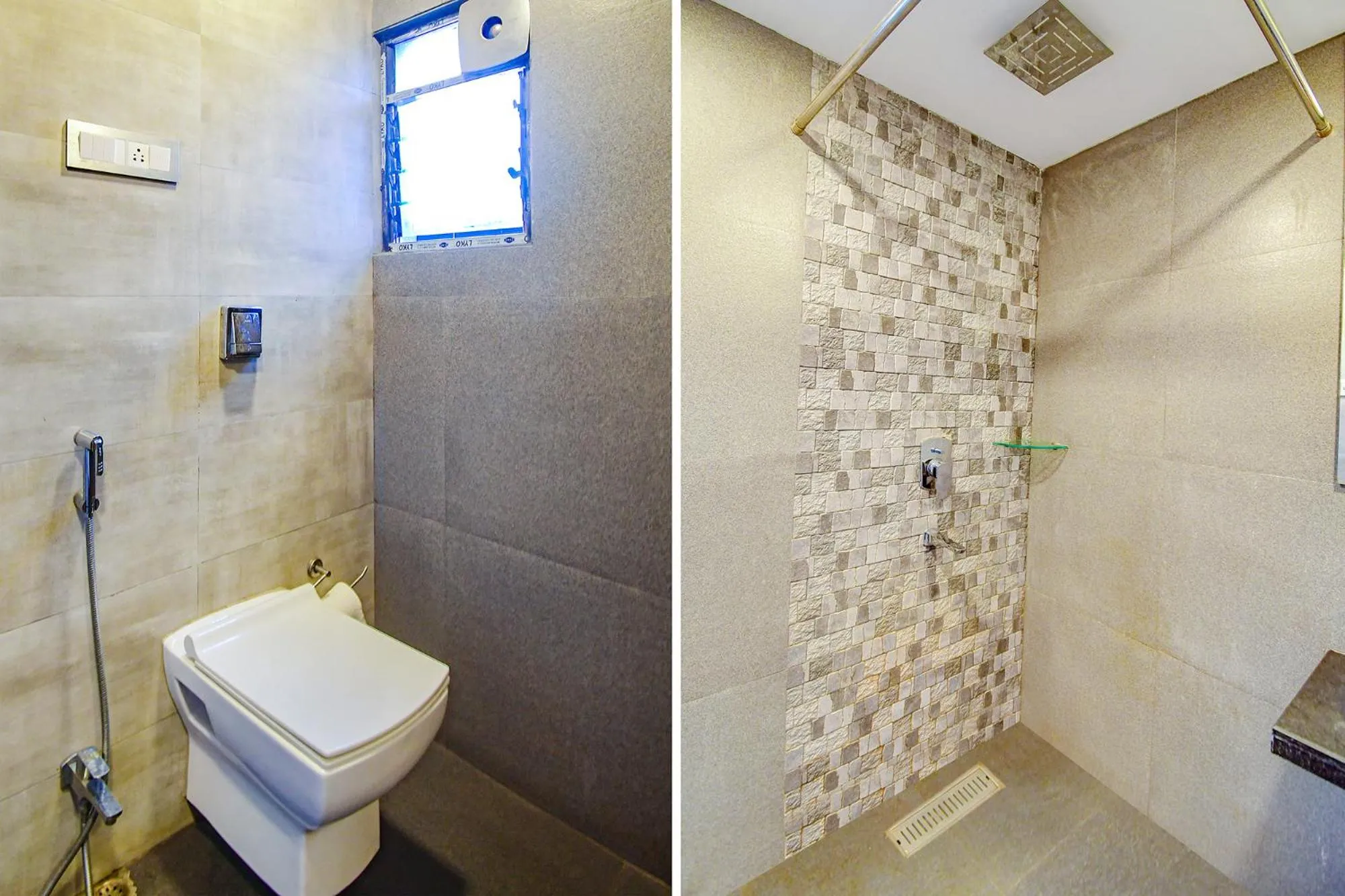 Bathroom in FabHotel Prime Kzar Corporate Budget Stay Near Park Street