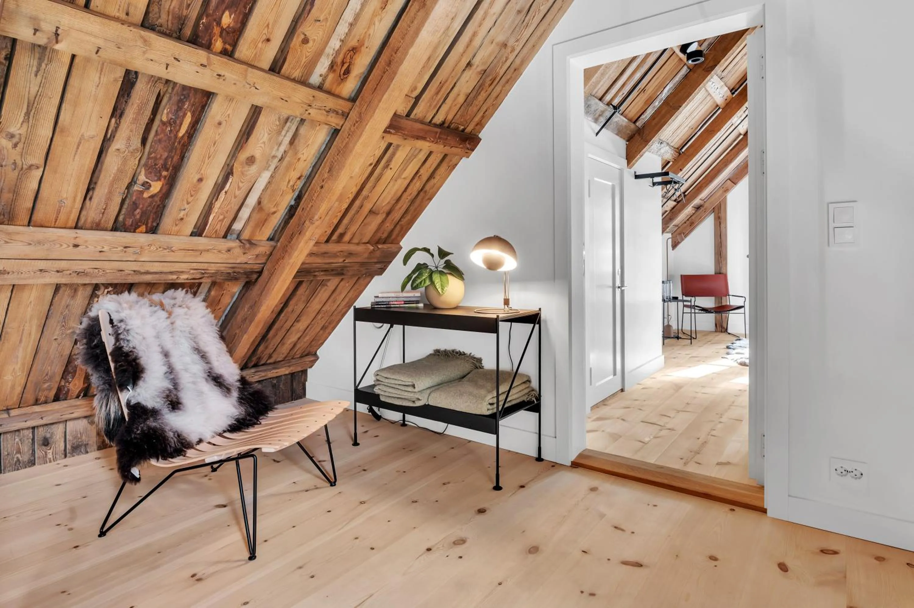 Seating area in Boen Gård