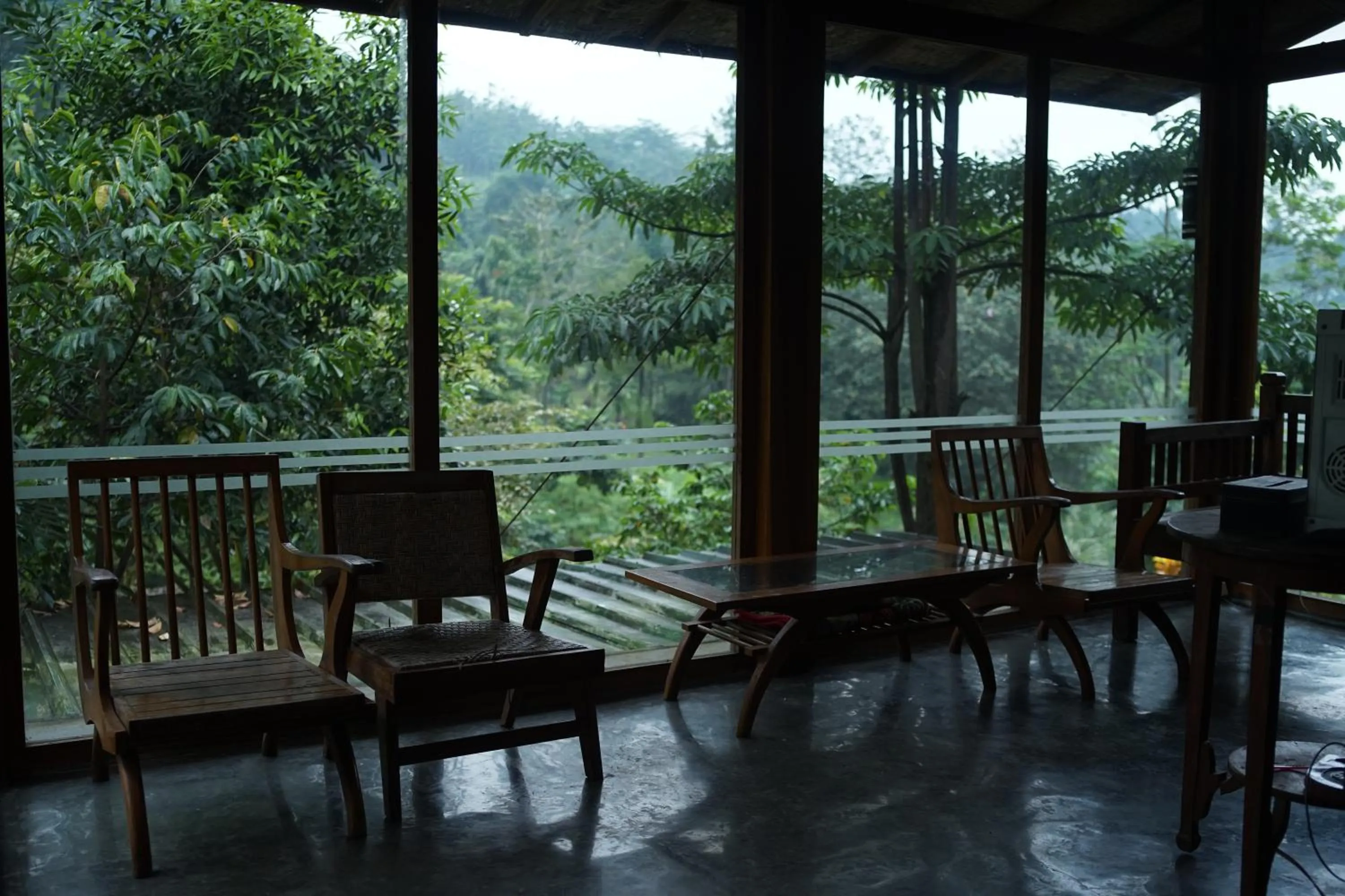 Balcony/Terrace in Tirta Arsanta Hot Springs & Villa