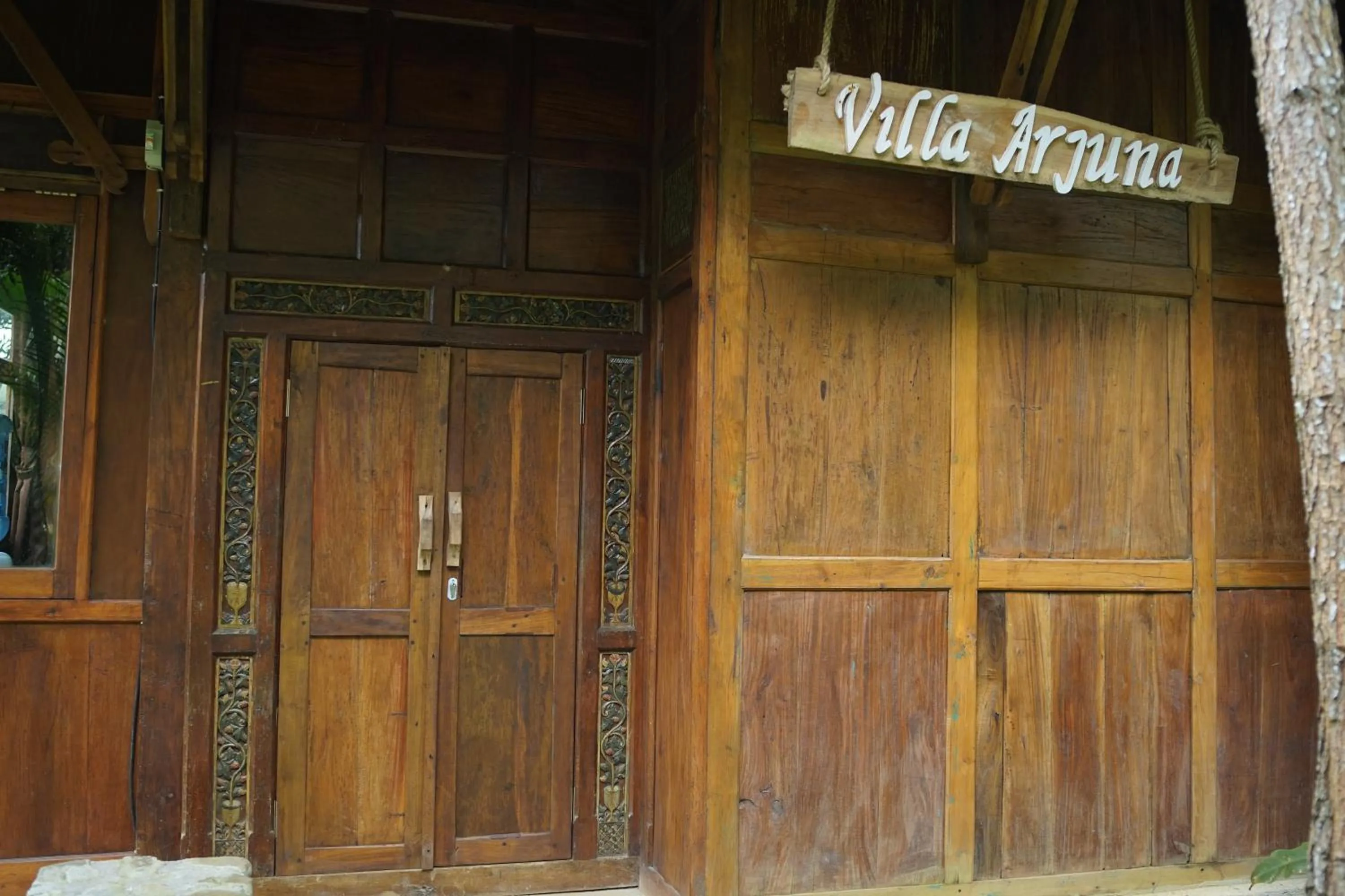Facade/entrance in Tirta Arsanta Hot Springs & Villa