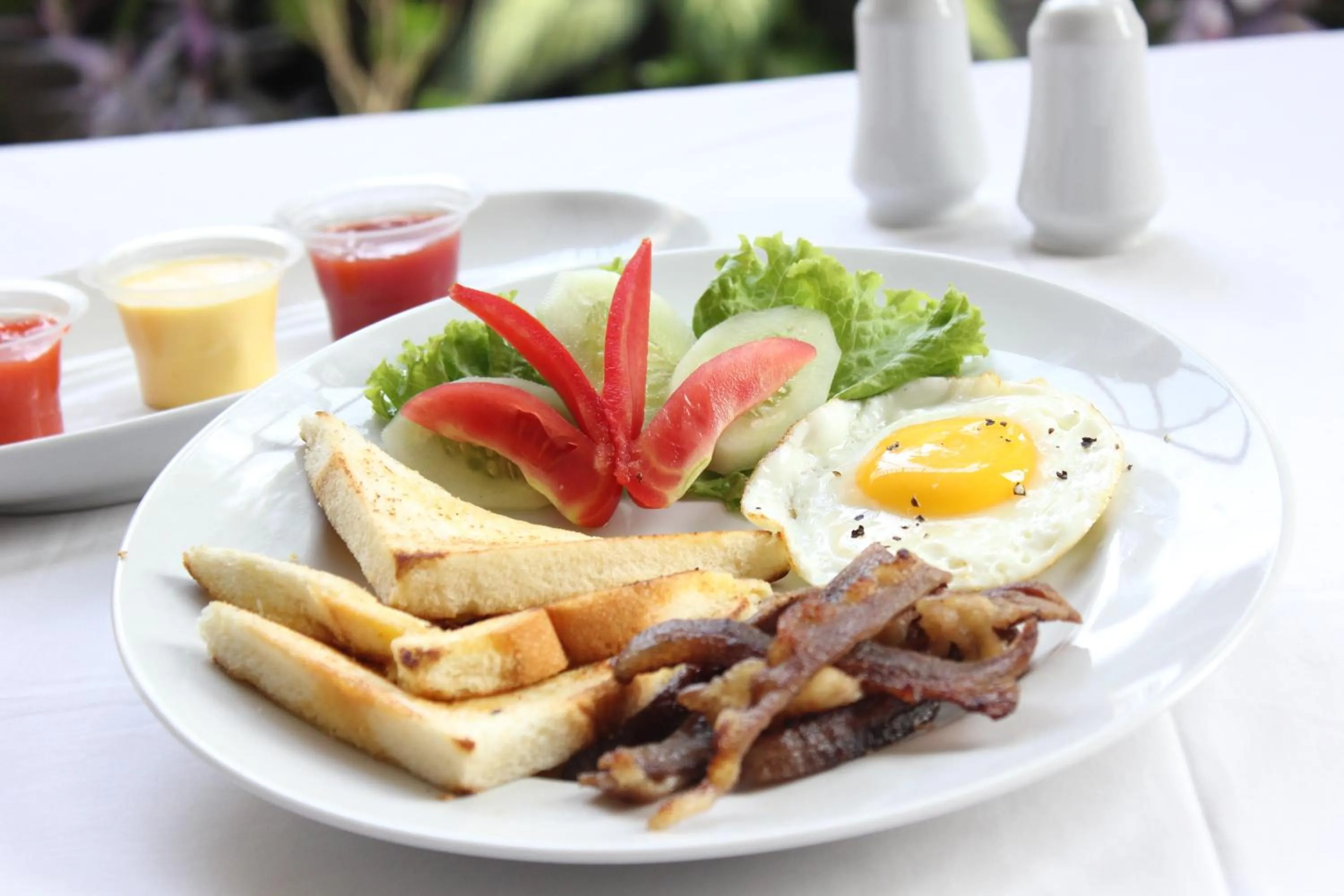 Breakfast in Tirta Arsanta Hot Springs & Villa