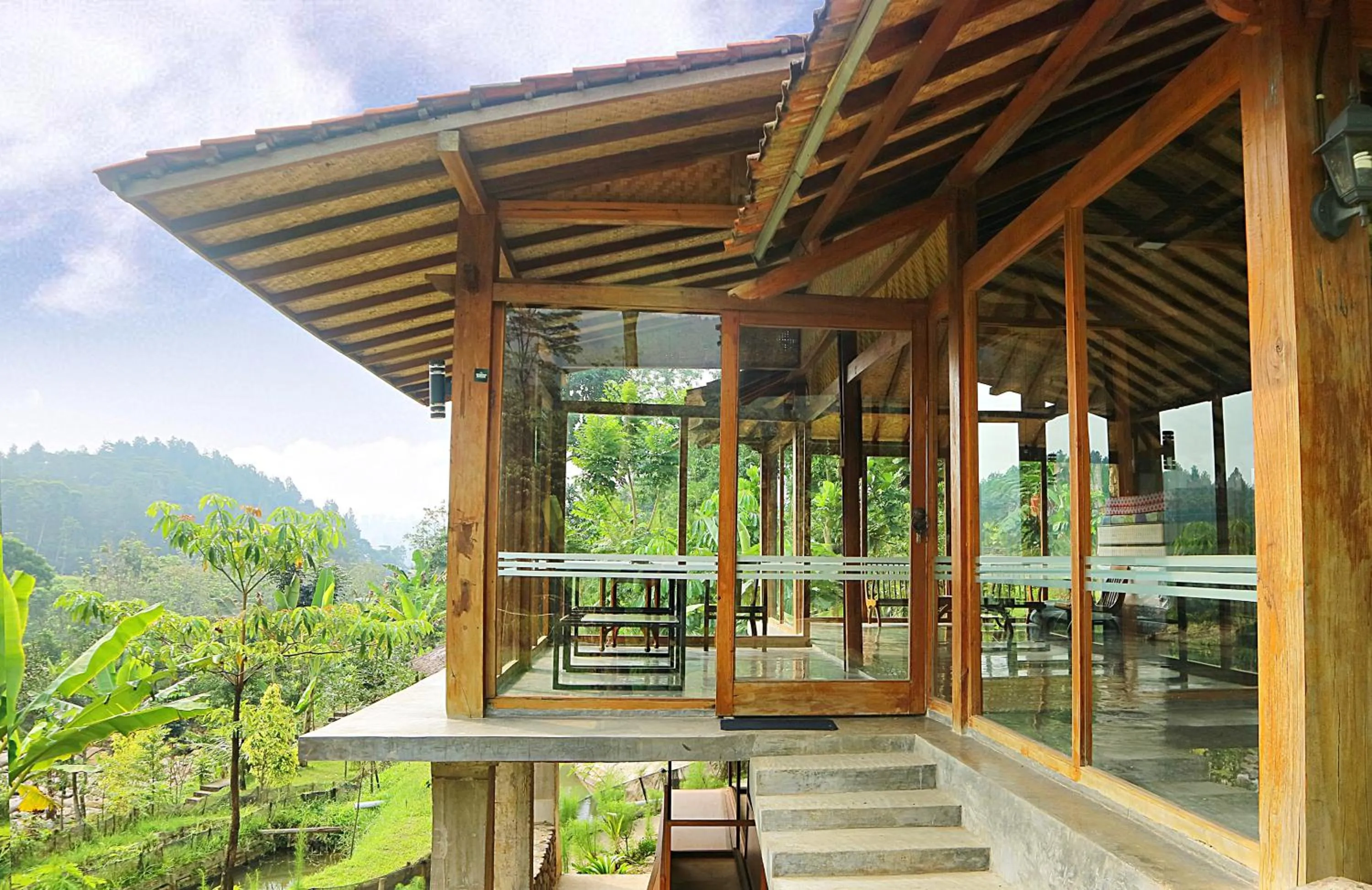 Property building in Tirta Arsanta Hot Springs & Villa