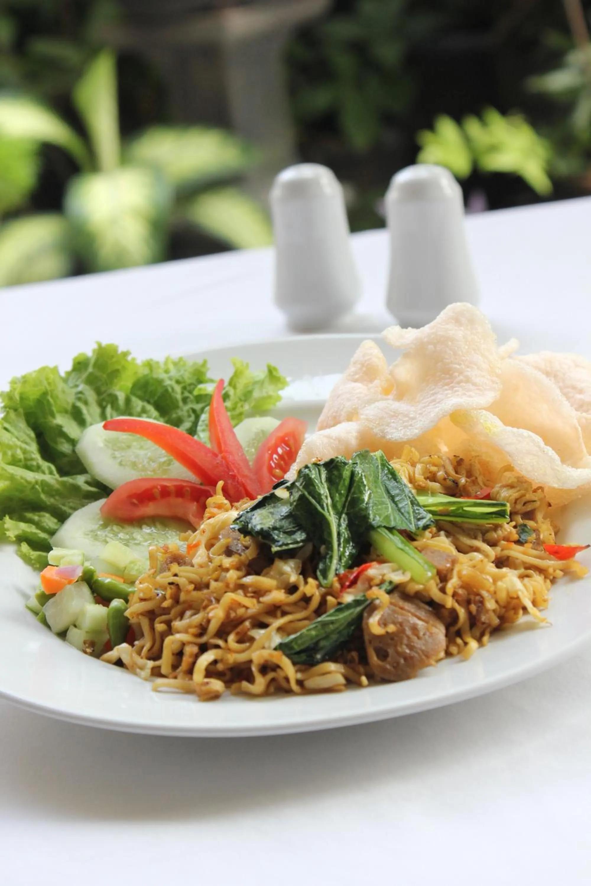 Breakfast in Tirta Arsanta Hot Springs & Villa