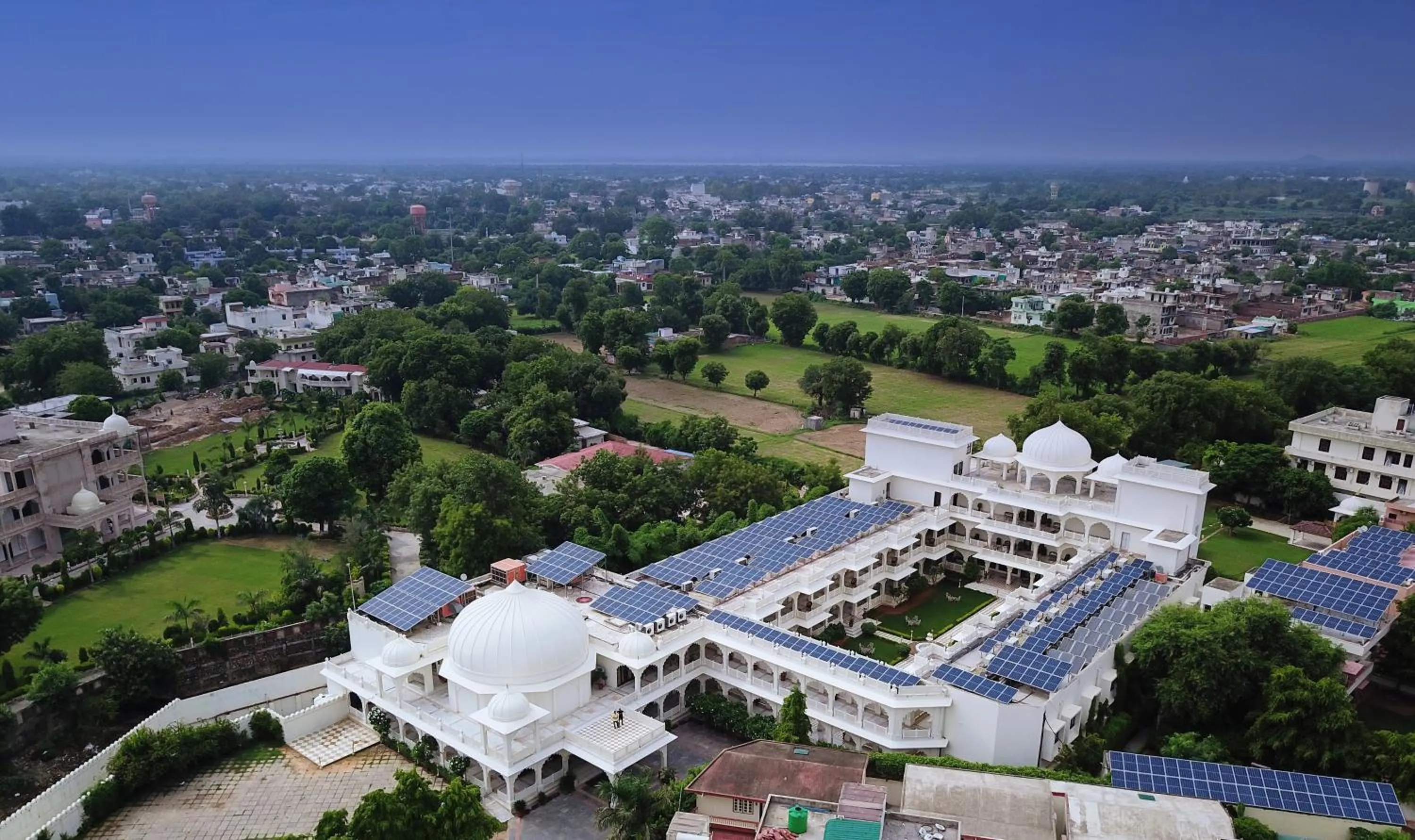 Bird's eye view in Anuraga Palace