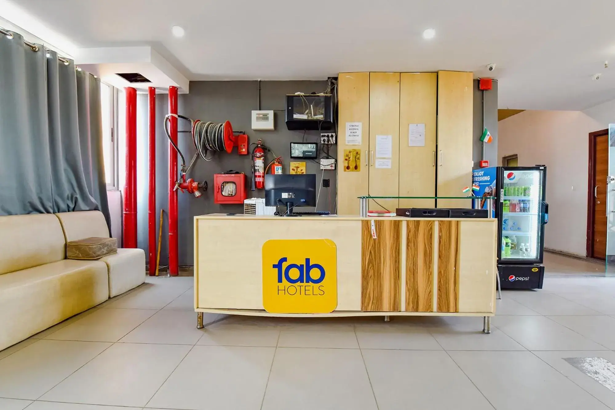 Lobby or reception in FabHotel Kaviya - Bopal Lobby or reception in FabHotel Kaviya - Bopal