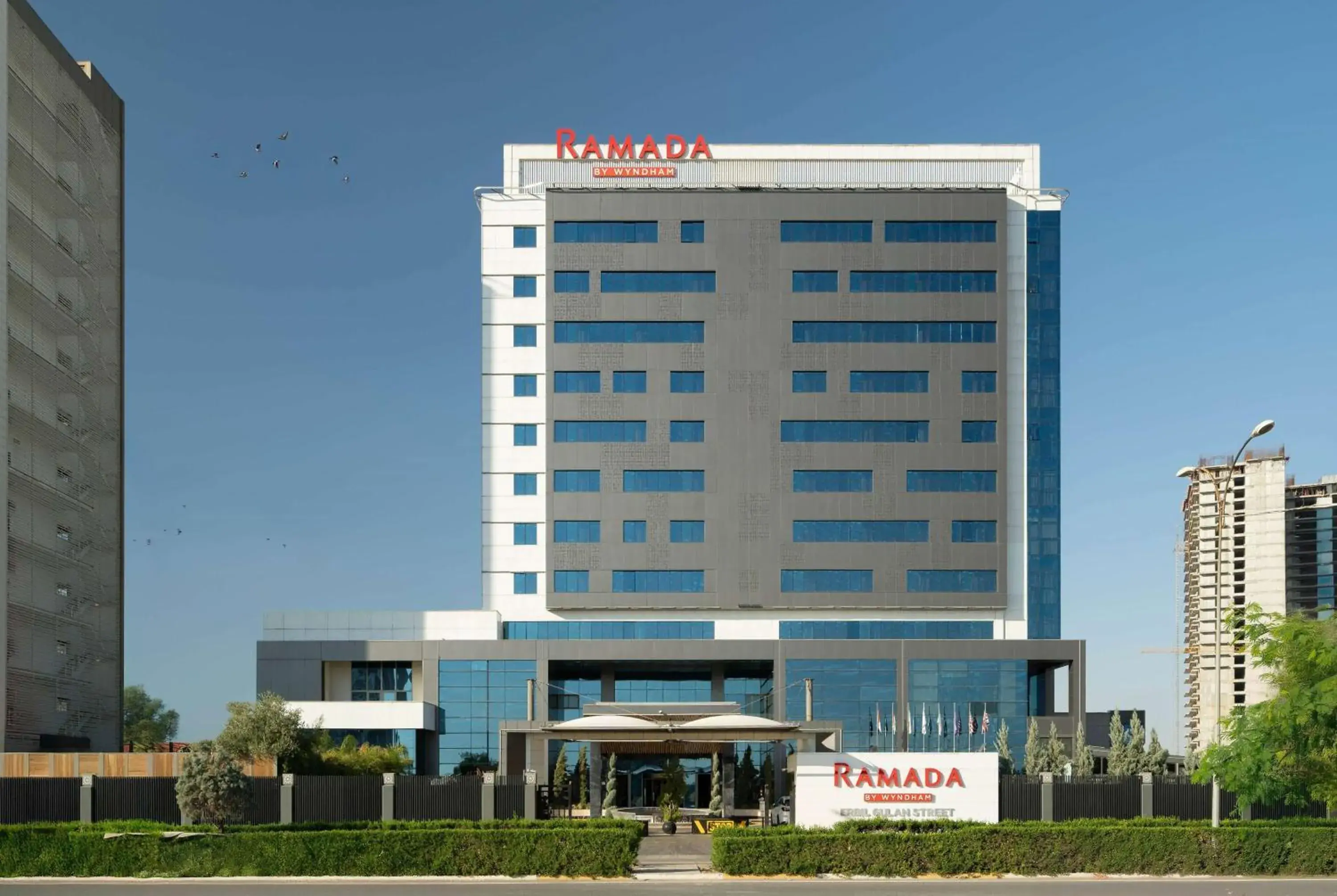 Property building in Ramada by Wyndham Erbil Gulan Street Property building in Ramada by Wyndham Erbil Gulan Street